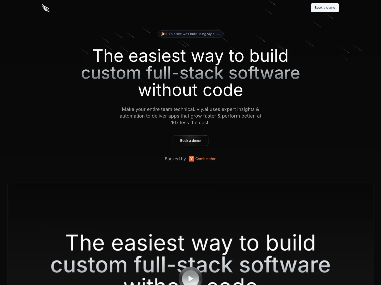 vly.ai: Build Custom Software Without Code, Save Time & Money