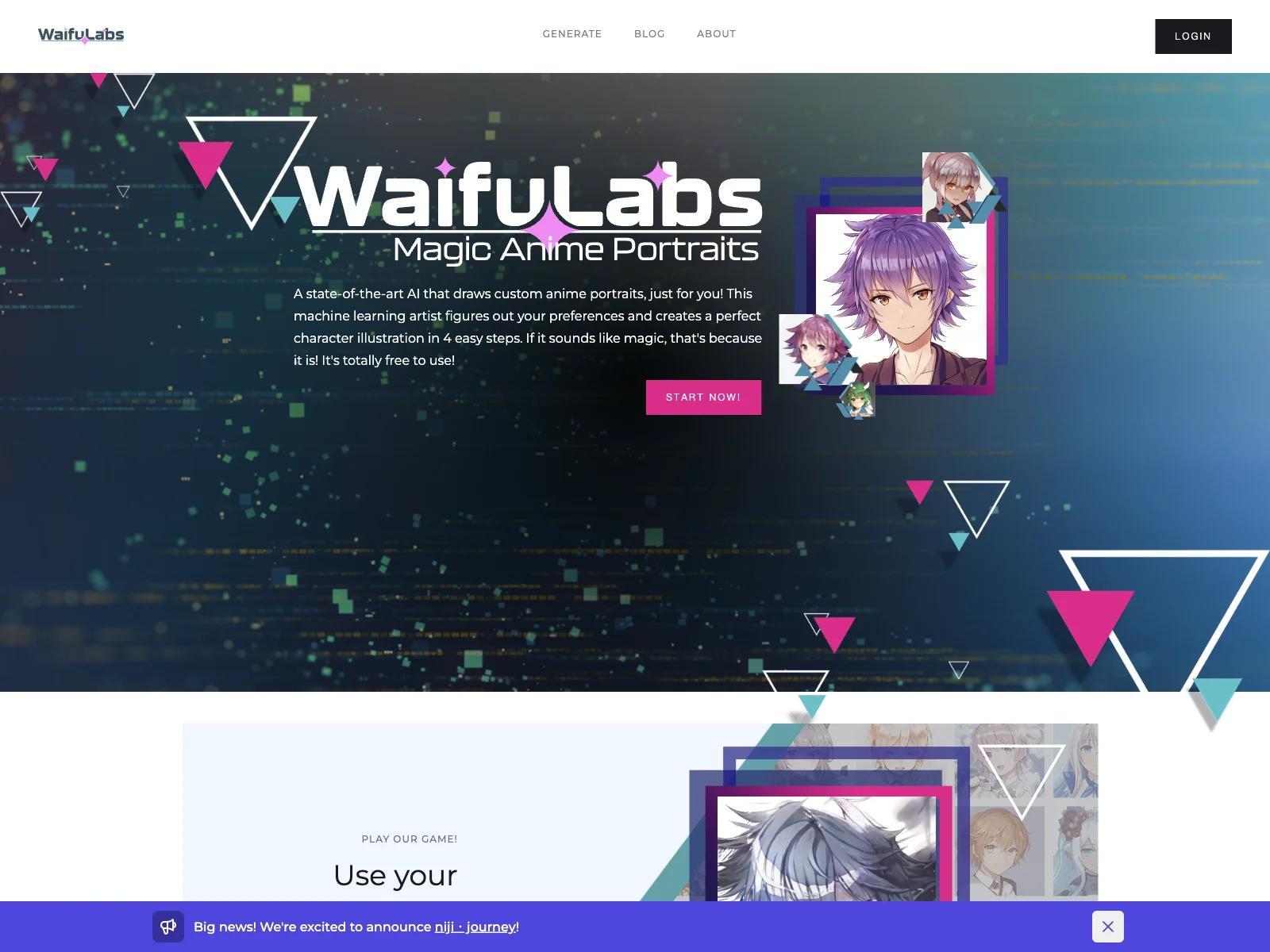 Waifu Labs - Unleashing the Magic of Custom Anime Portraits