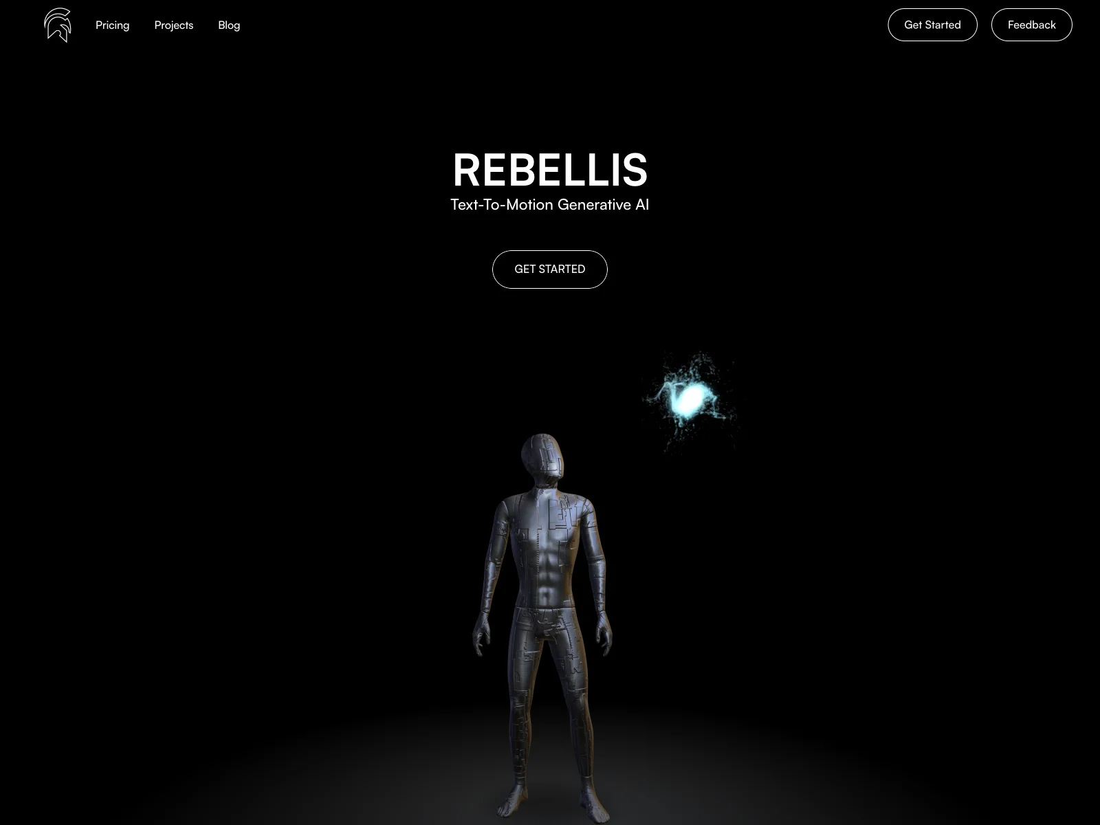 Rebellis - Transform Text into Dynamic 3D Motions