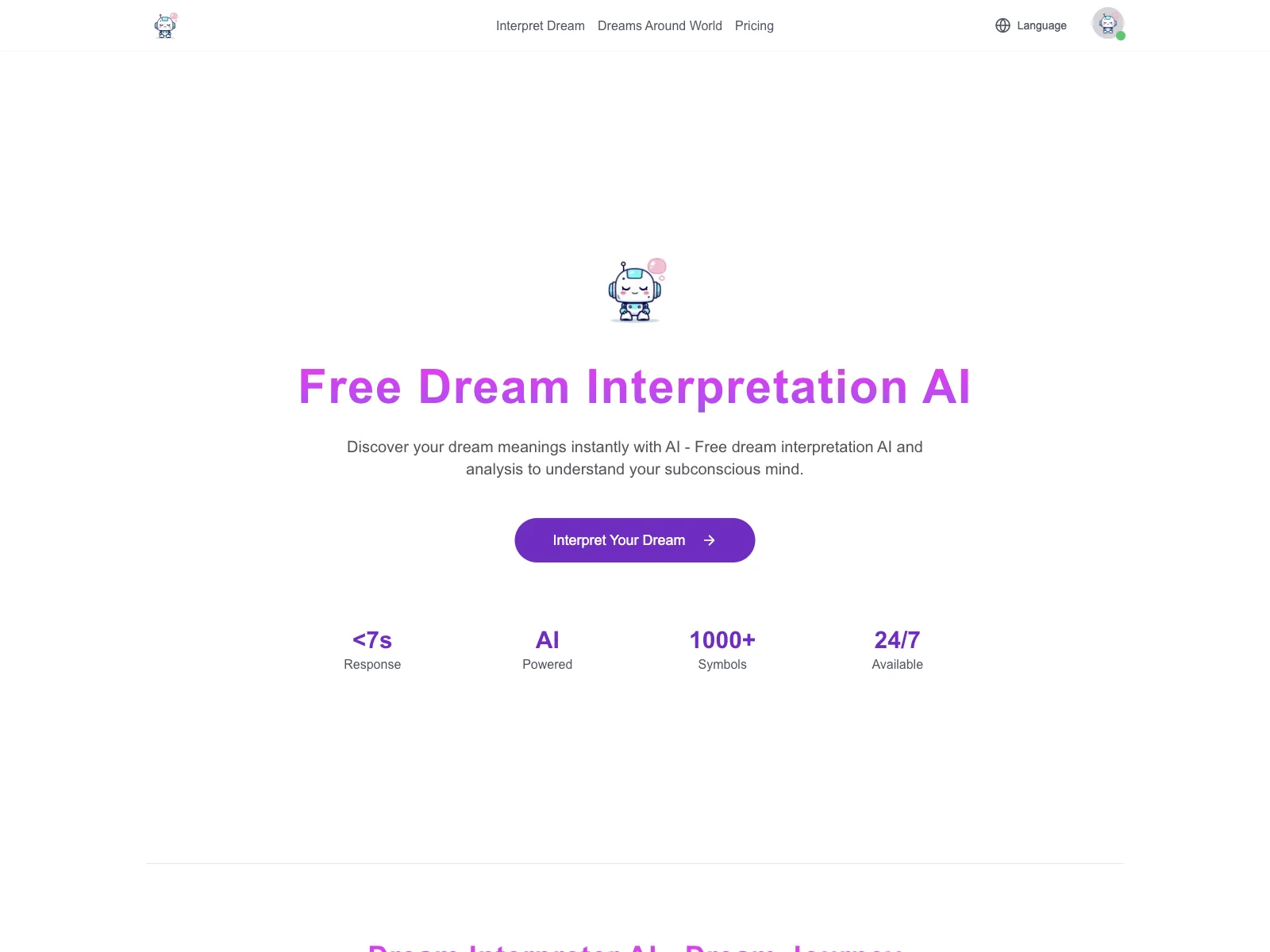 Free Dream Interpretation AI: Unlock the Meanings of Your Dreams Instantly