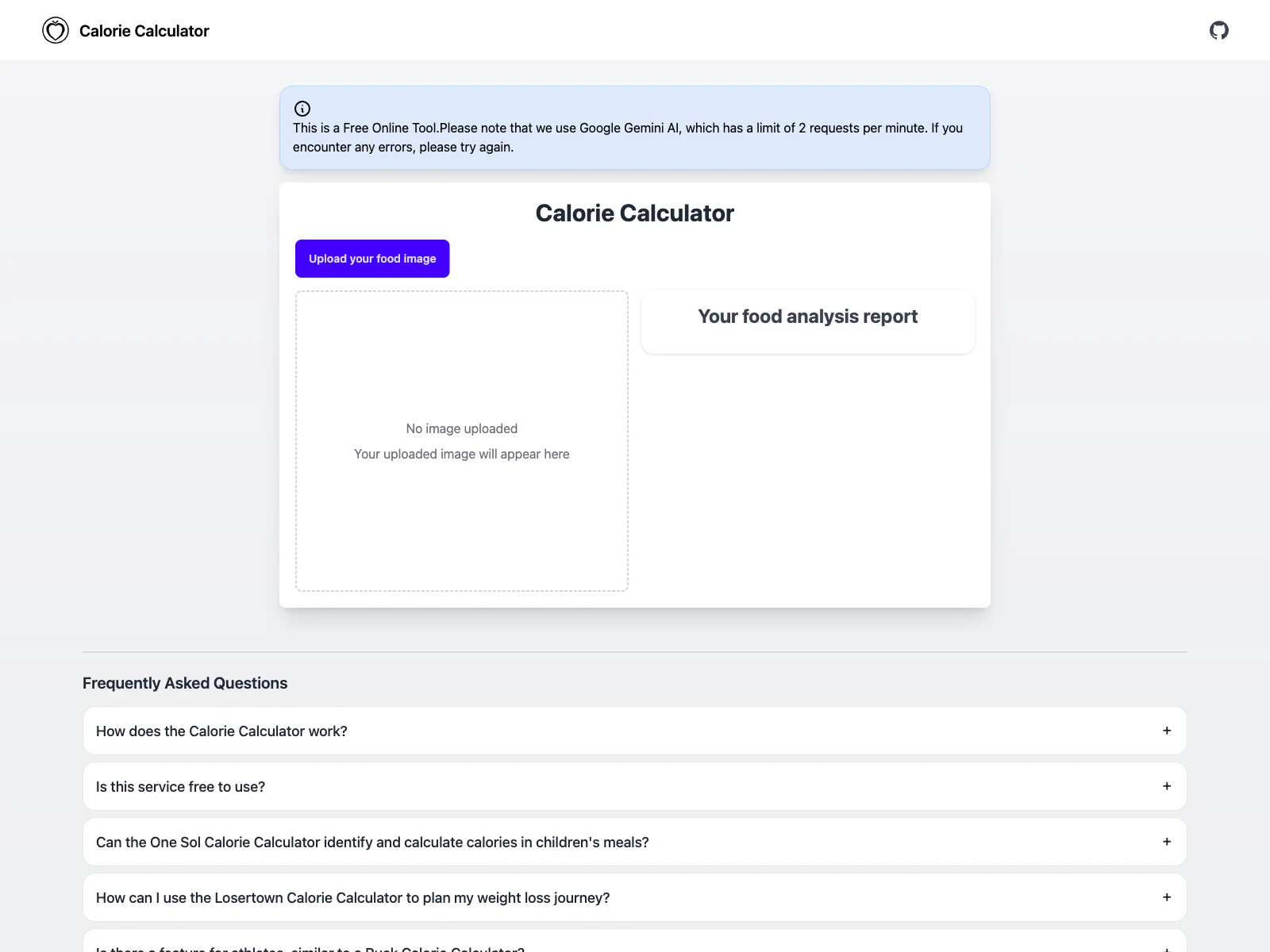 AI Calorie Calculator: Accurate Food Calorie Analysis & Diet Planning