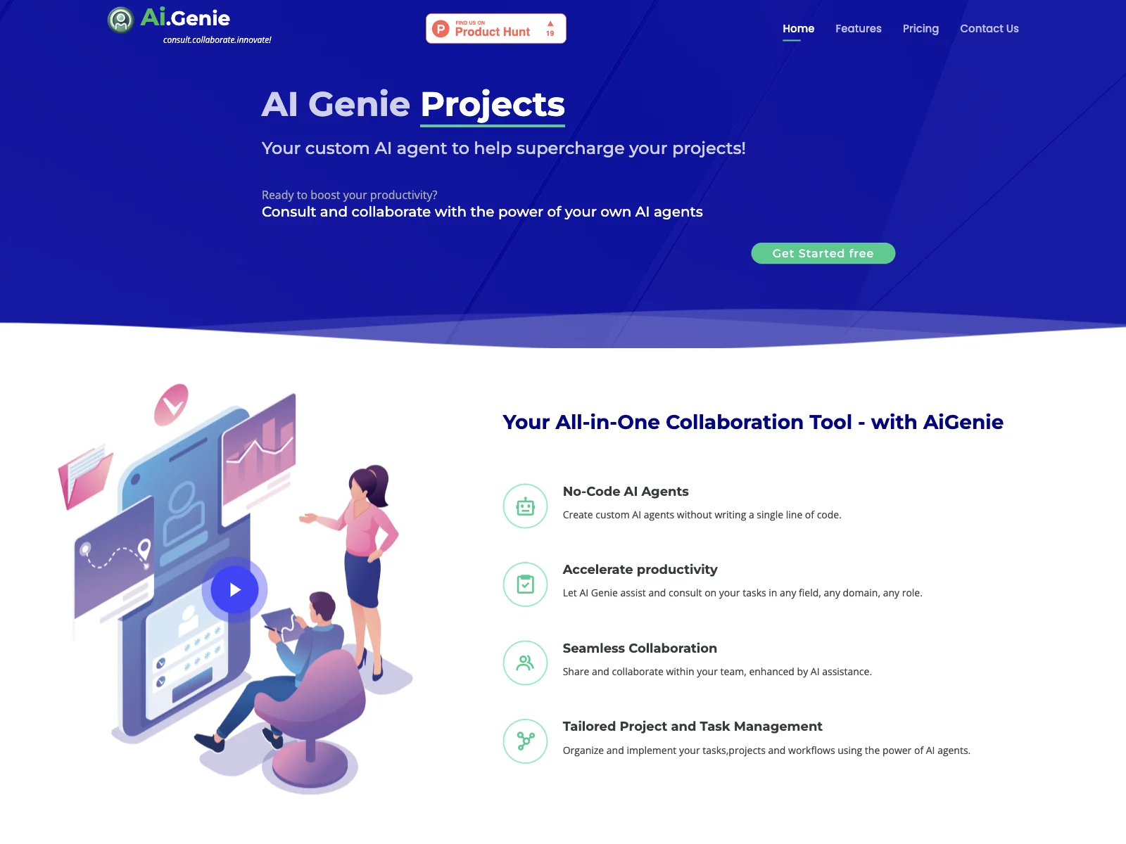 AiGenie: Your Ultimate AI Collaboration Companion