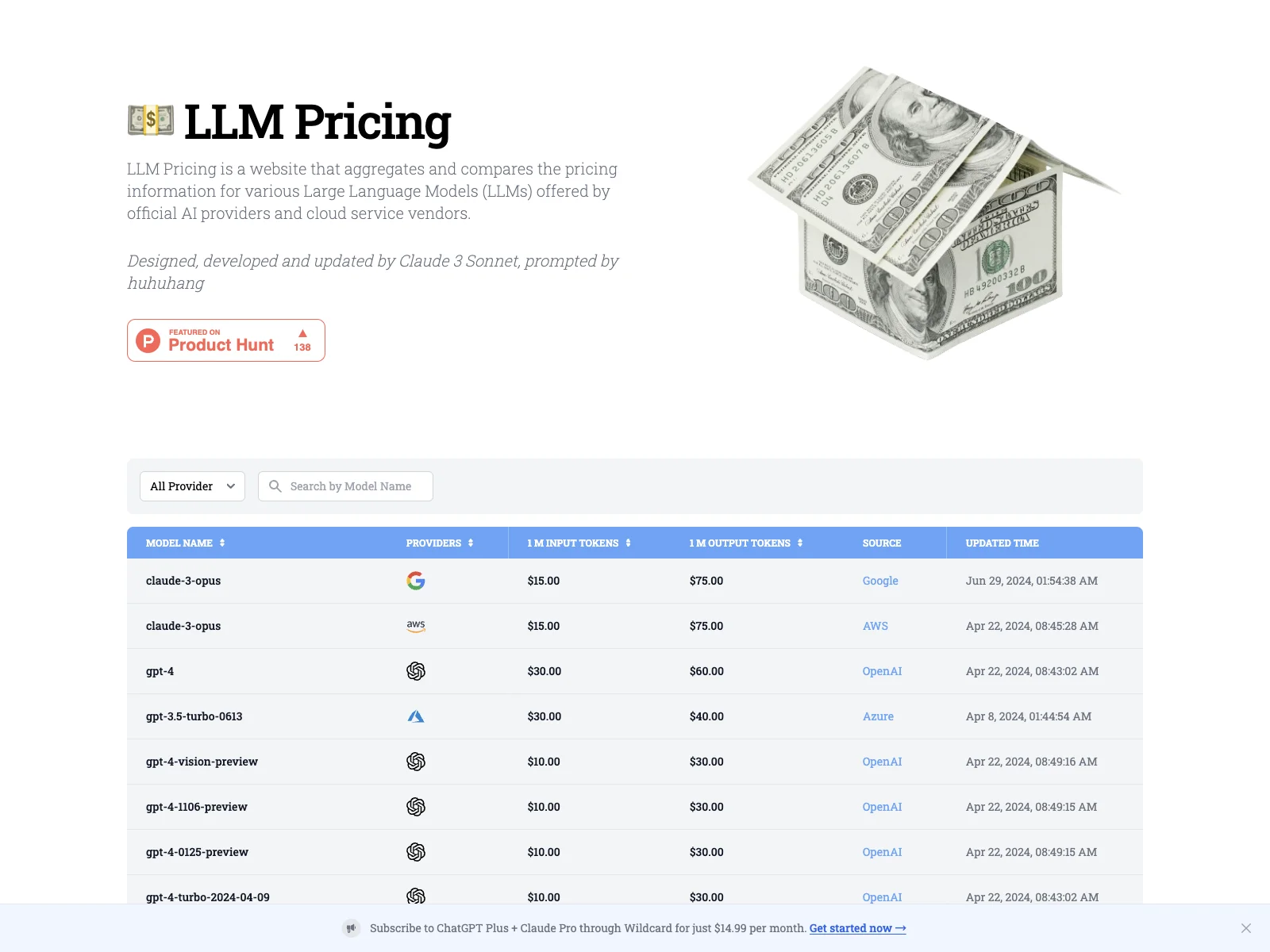 LLM Pricing - Uncover the Best Large Language Model Costs