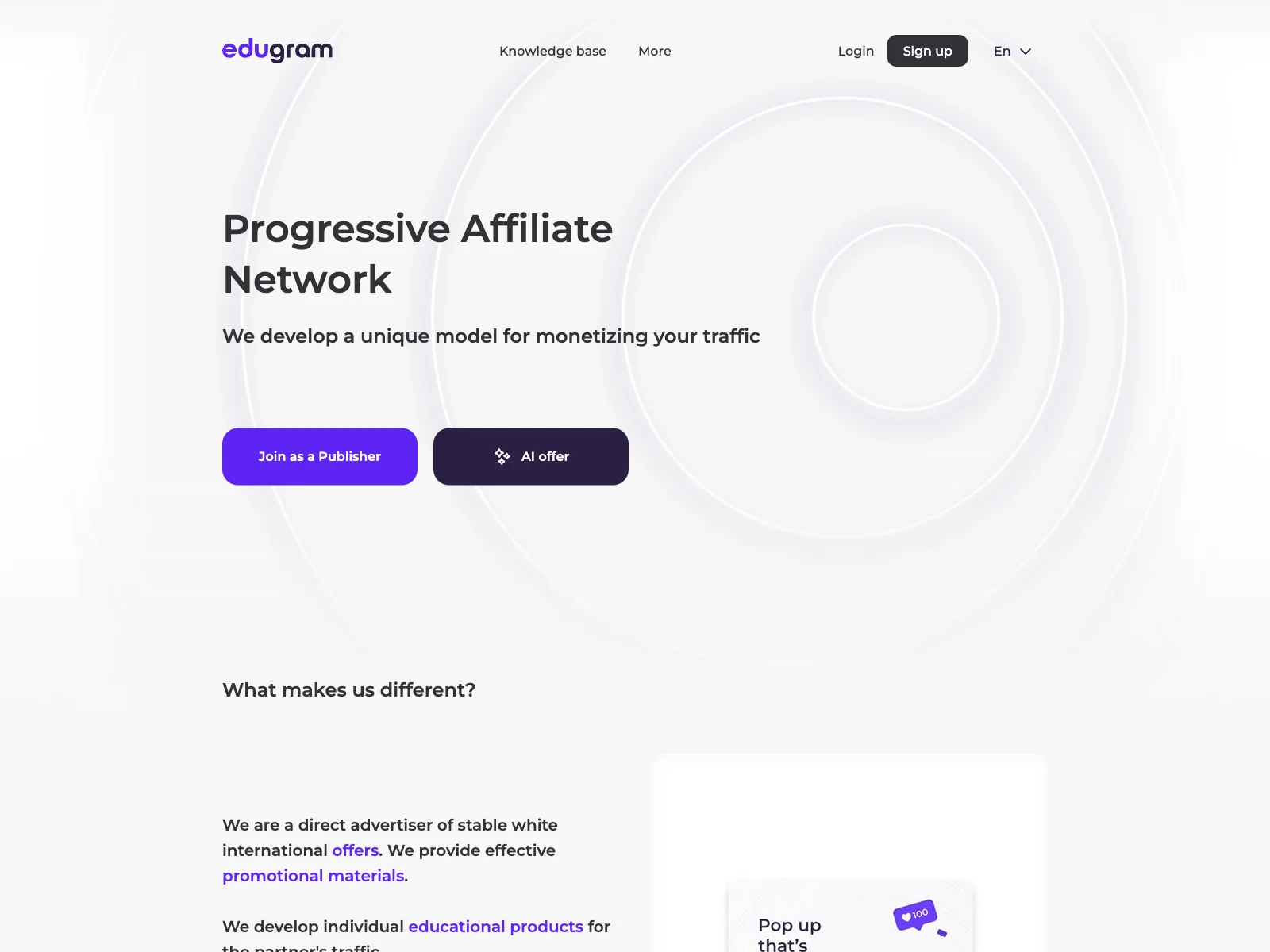 Edugram Affiliate Program: Monetize Educational Traffic with AI