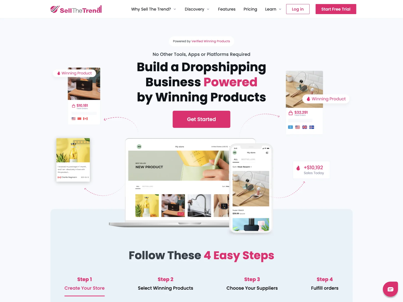 Build a Successful Dropshipping Business with Sell The Trend