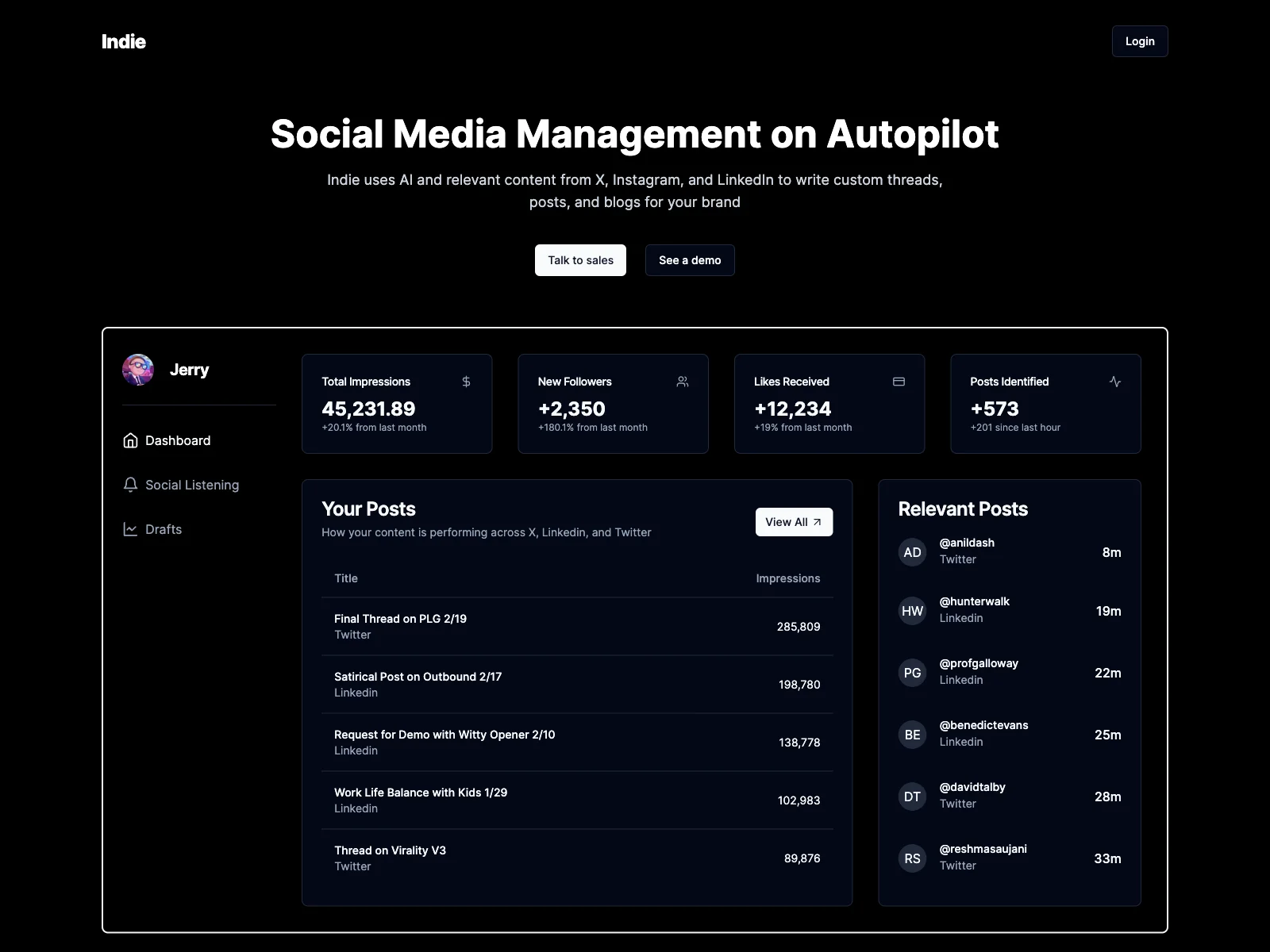 Join Indie for Enhanced Social Media Management