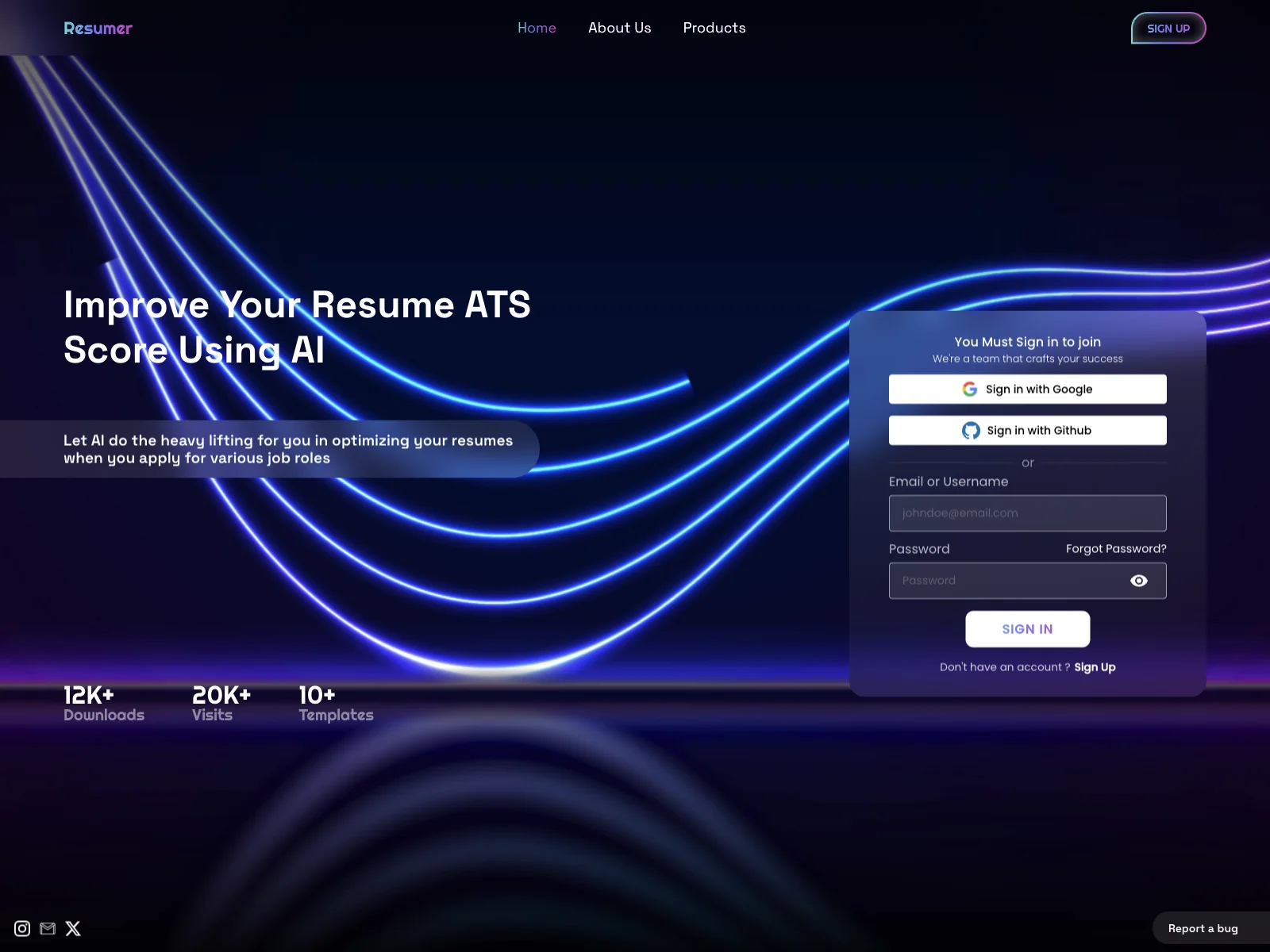 Resumer: Optimize Your Resume with AI