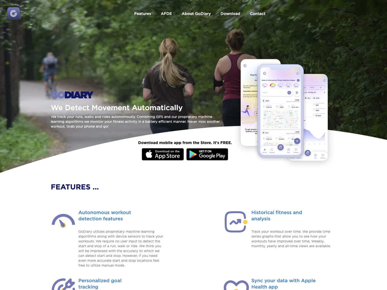 GoDiary: Automate Fitness Tracking with AI