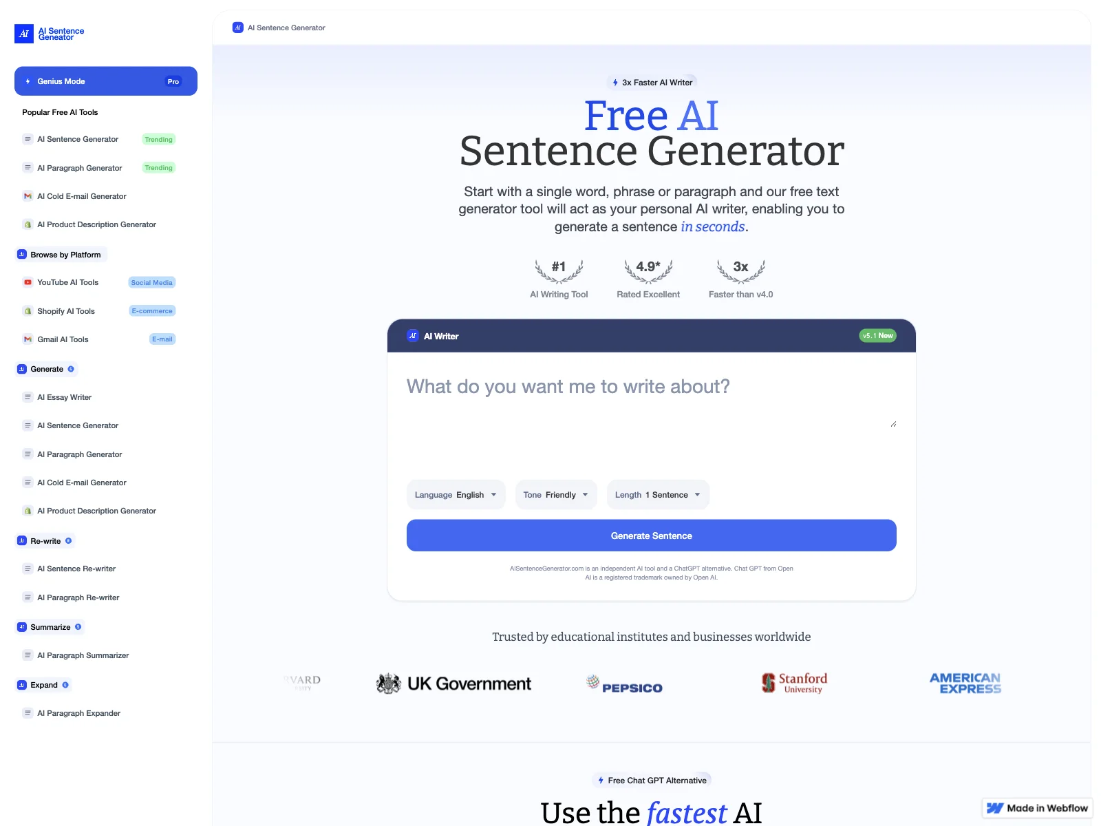 AI Sentence Generator: Unleash Your Writing Potential