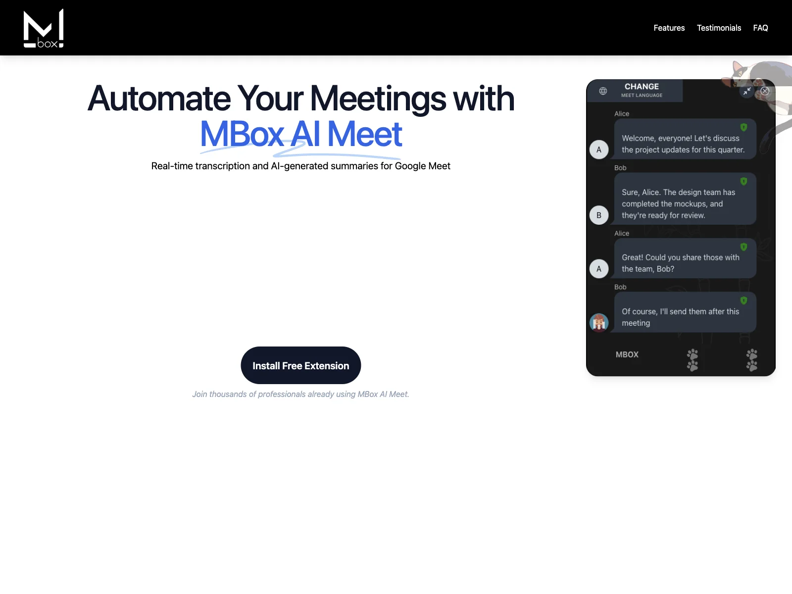 MBox AI Meet: Transform Your Meetings with Real-Time Transcriptions & Summaries