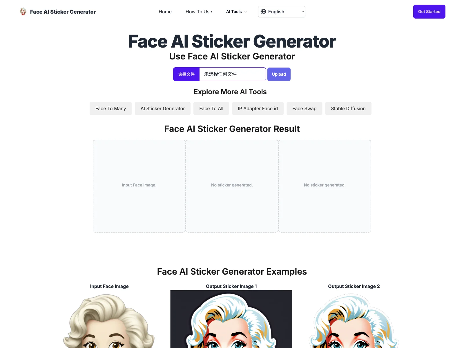 Face AI Sticker Generator: Effortlessly Create Personalized Stickers with AI