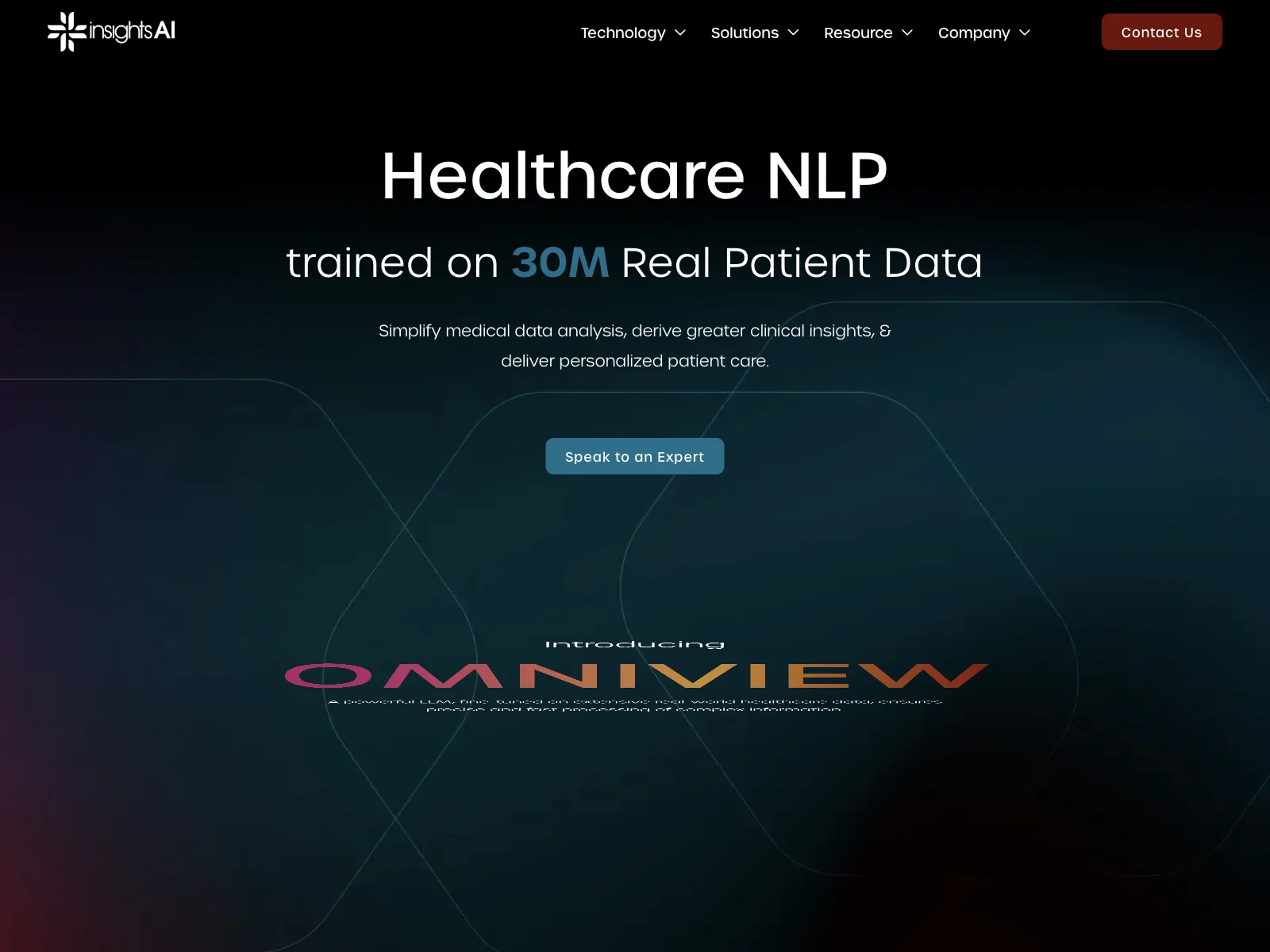 Omniview: Revolutionizing Healthcare NLP for Precise Data Analysis and Personalized Patient Care