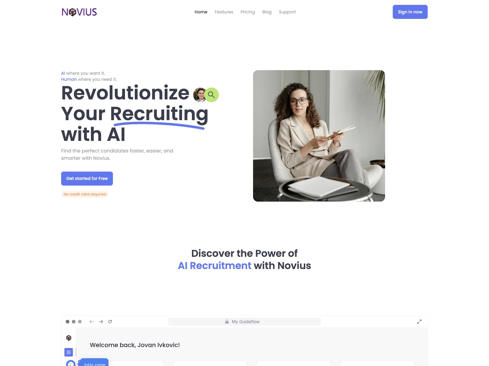 Novius: Streamline Your Recruitment Process with AI