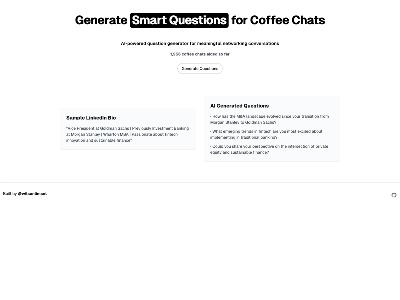 Enhance Your Coffee Chats with CoffeeChat AI