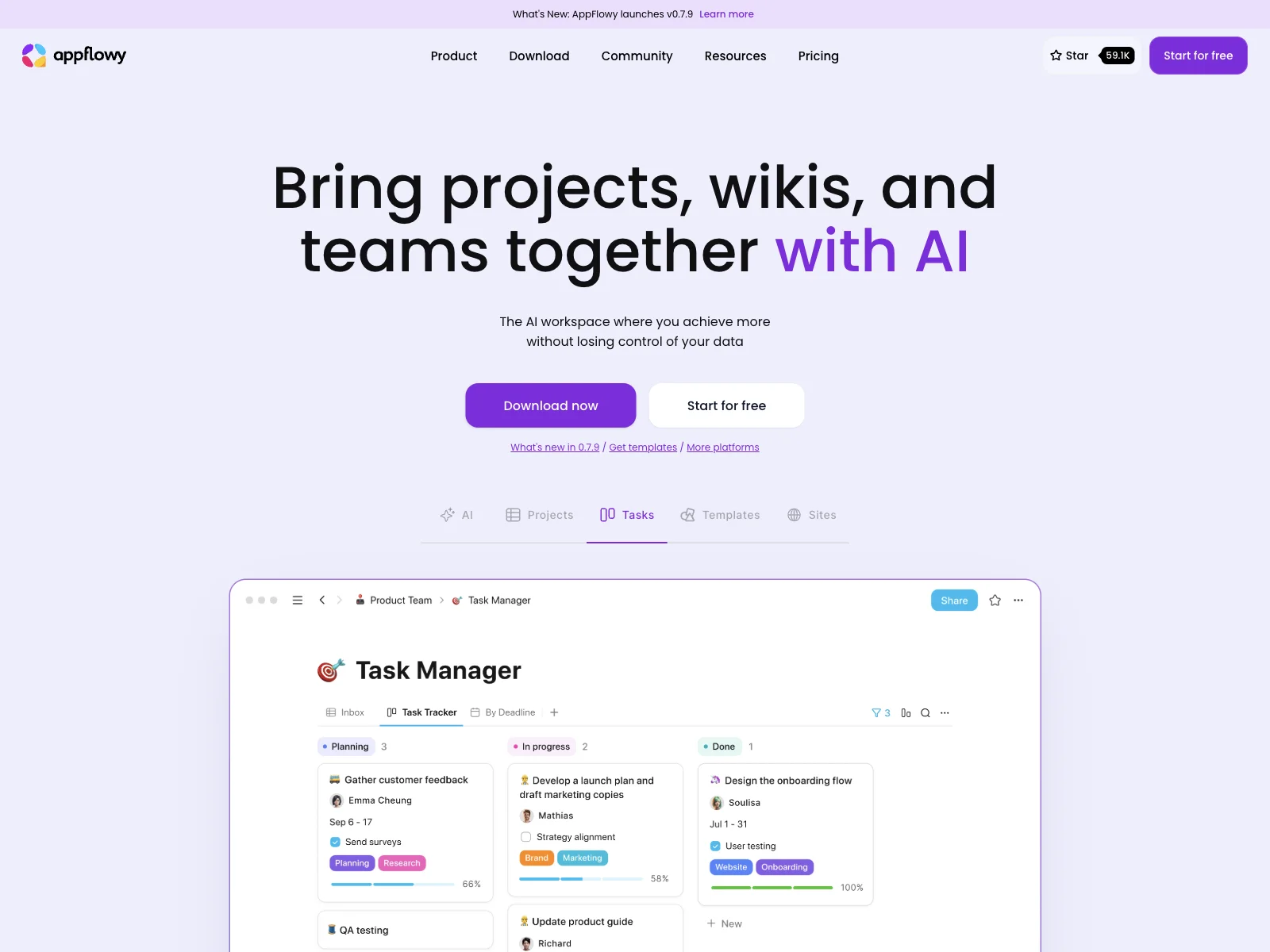 AppFlowy: Empowering Workspaces with AI