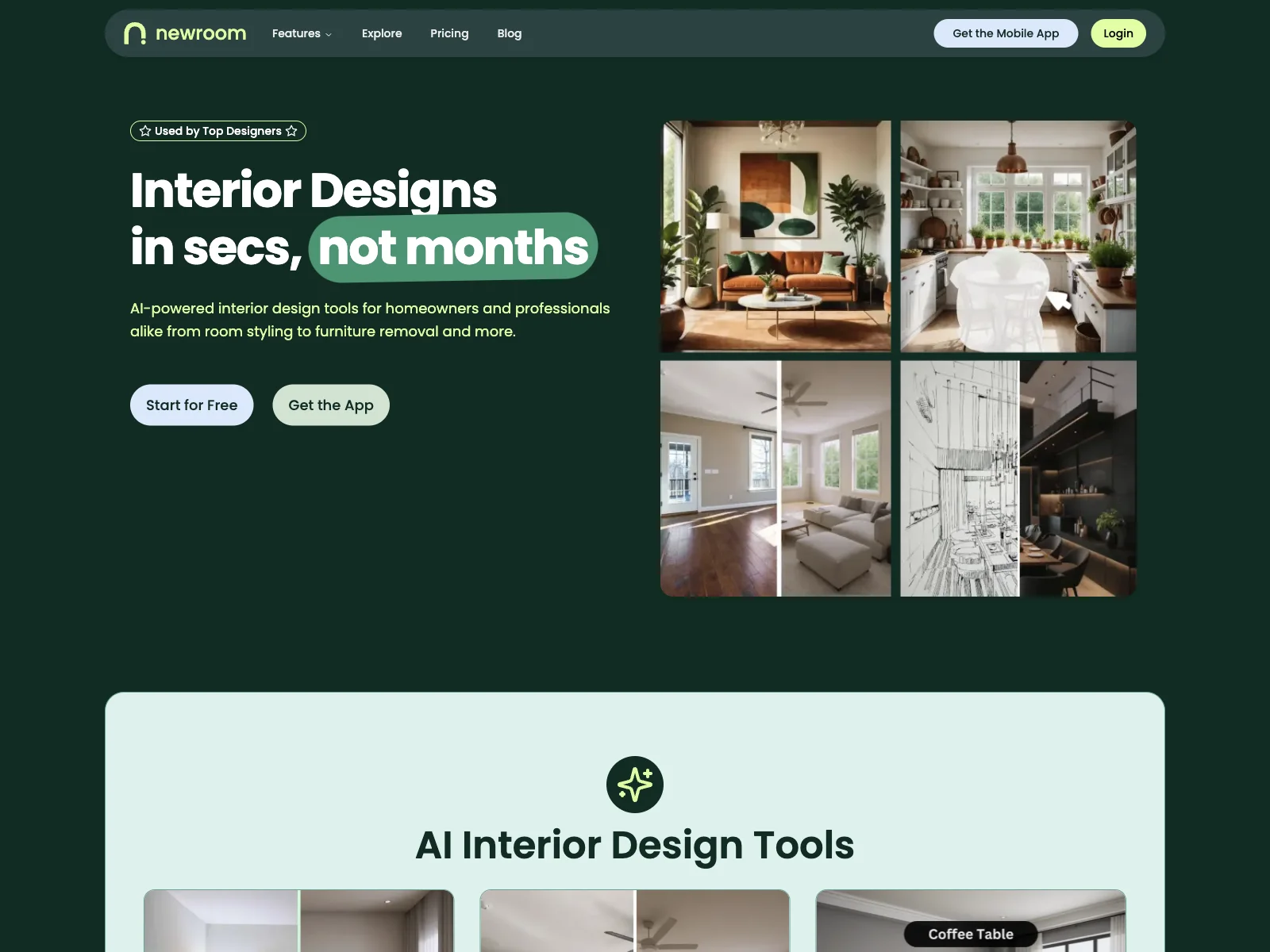 AI-Powered Interior Design Tools by NewRoom.io