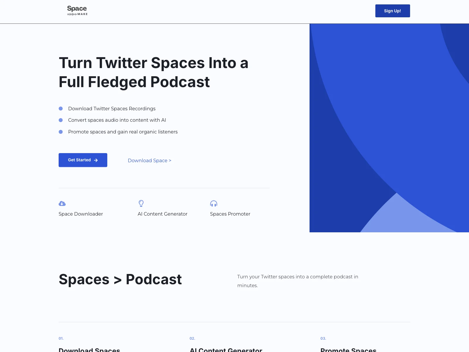 Space Make: Transform Twitter Spaces into Engaging Podcasts