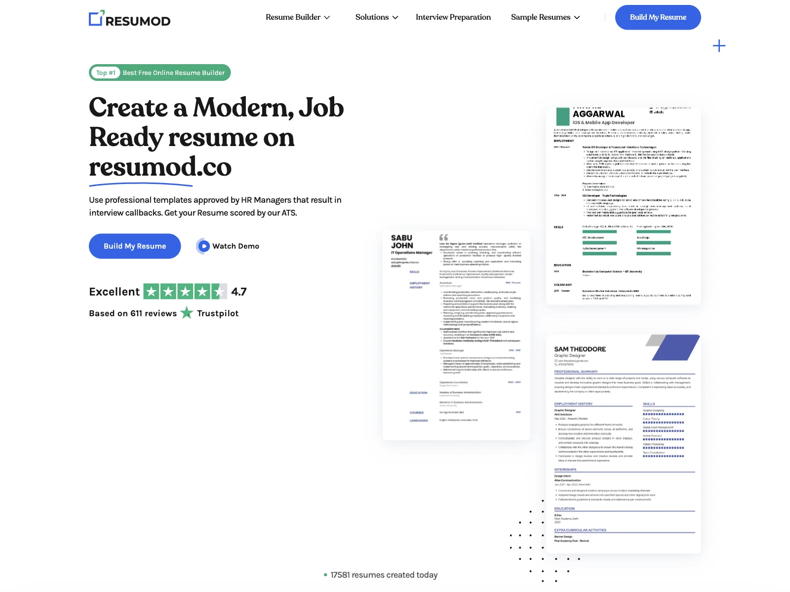 Resumod.co: The Best Free Online Resume Builder for 2024