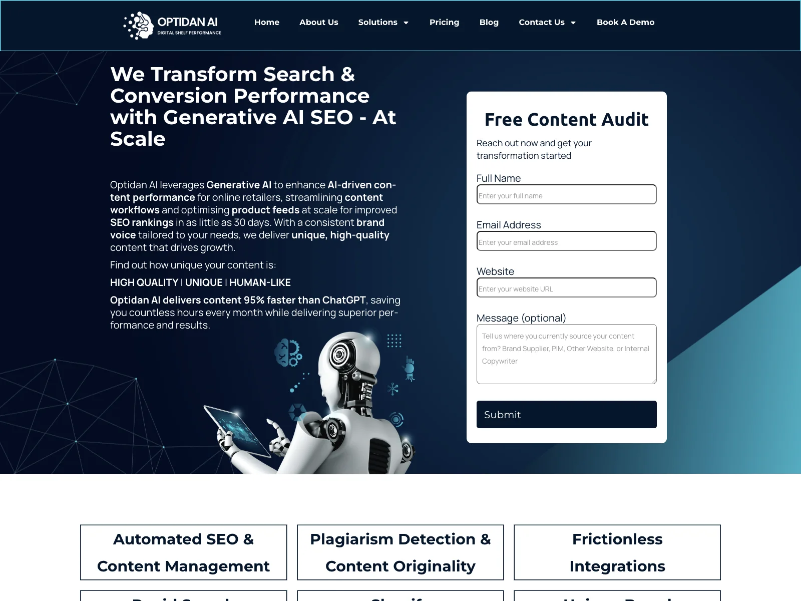 Optidan AI: Unleashing the Power of AI-Powered SEO