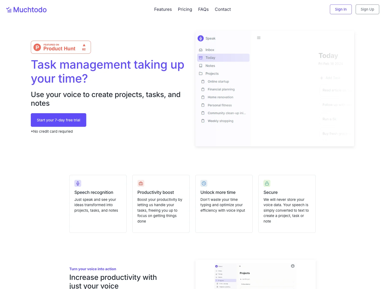 Muchtodo: Boost Productivity with Voice-Powered Task Management