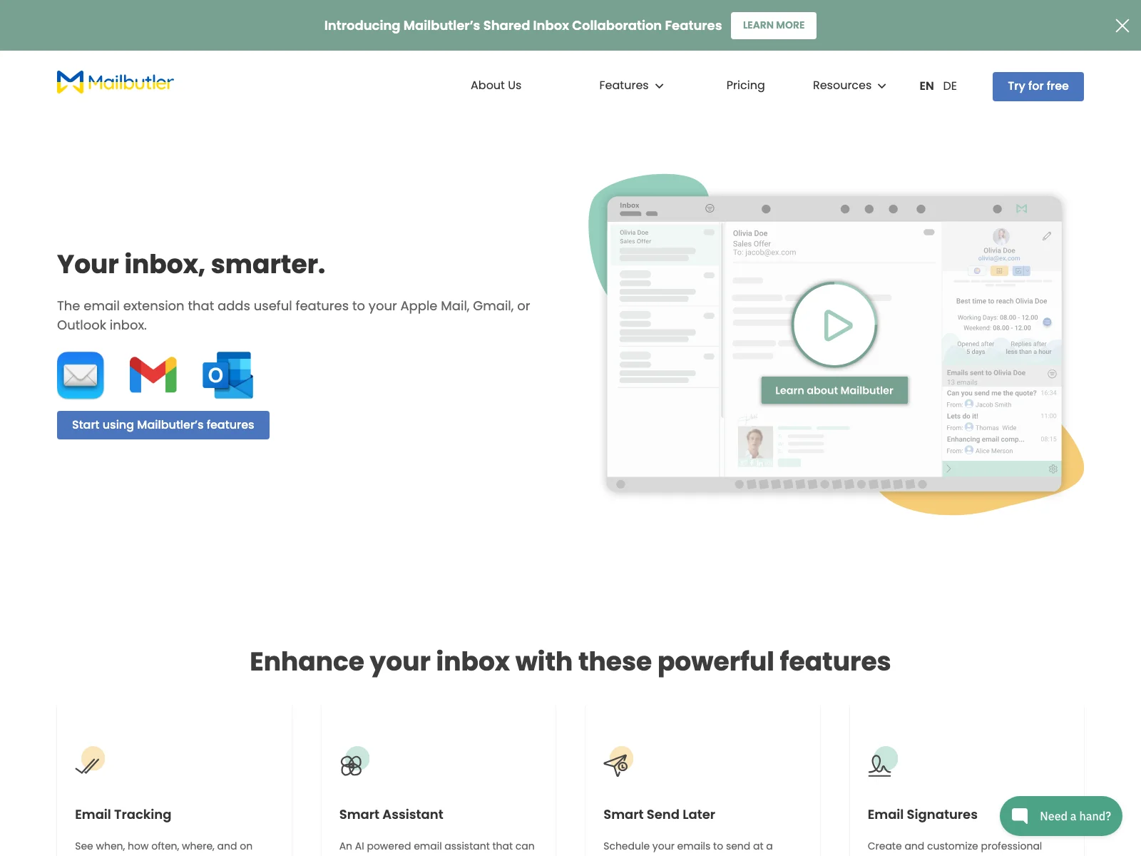 Mailbutler: The AI-Powered Email Extension for a Smarter Inbox