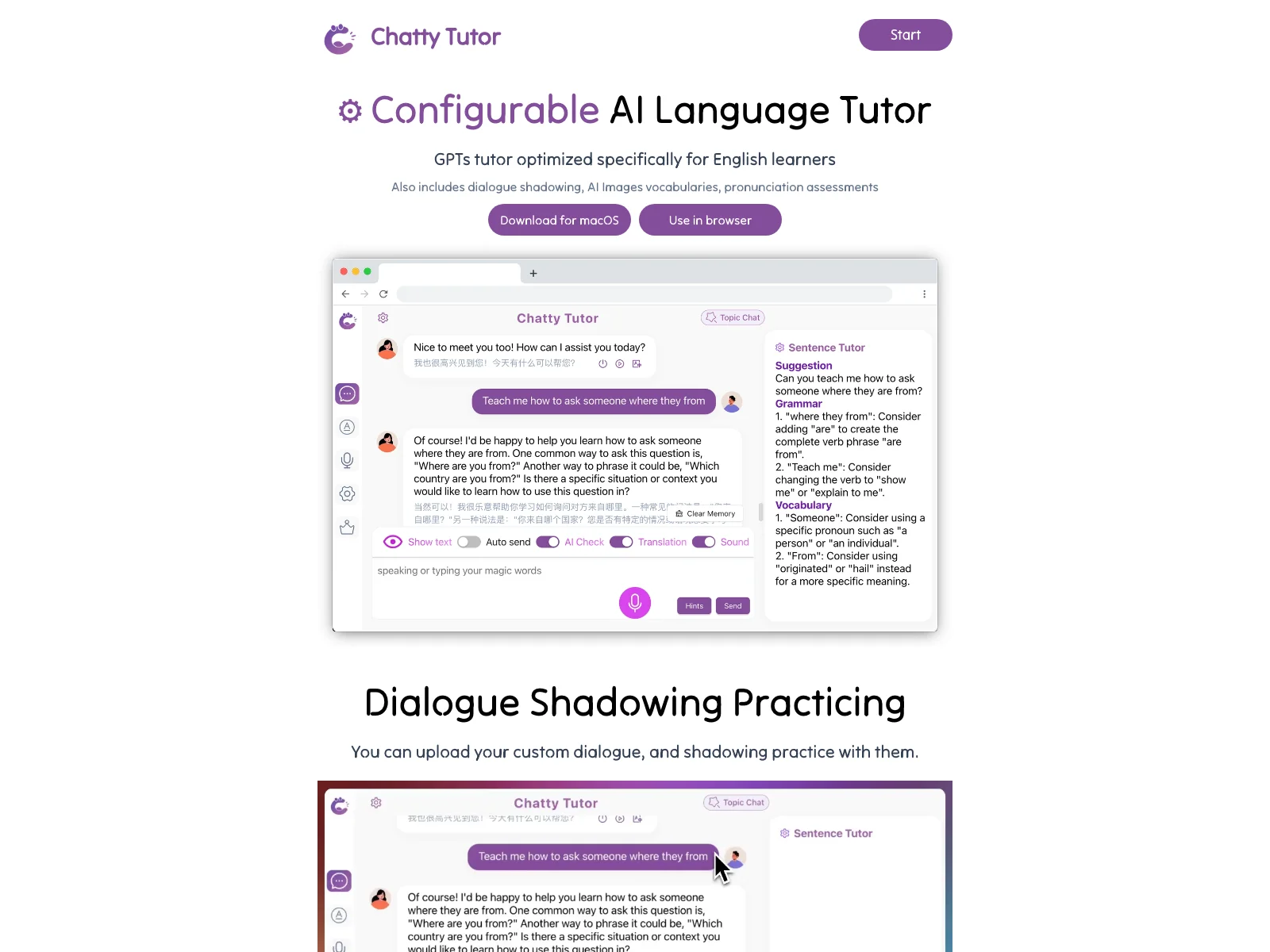 Chatty Tutor: AI-Powered English Language Learning for Success