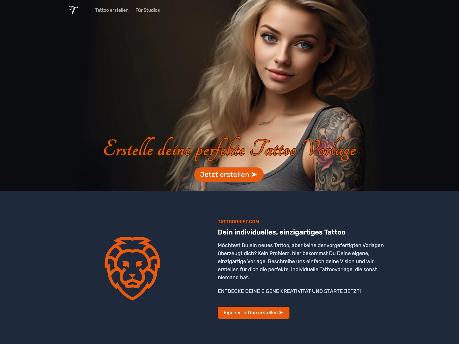 Tattoodrift: Unleash Your Creativity with Custom Tattoo Designs