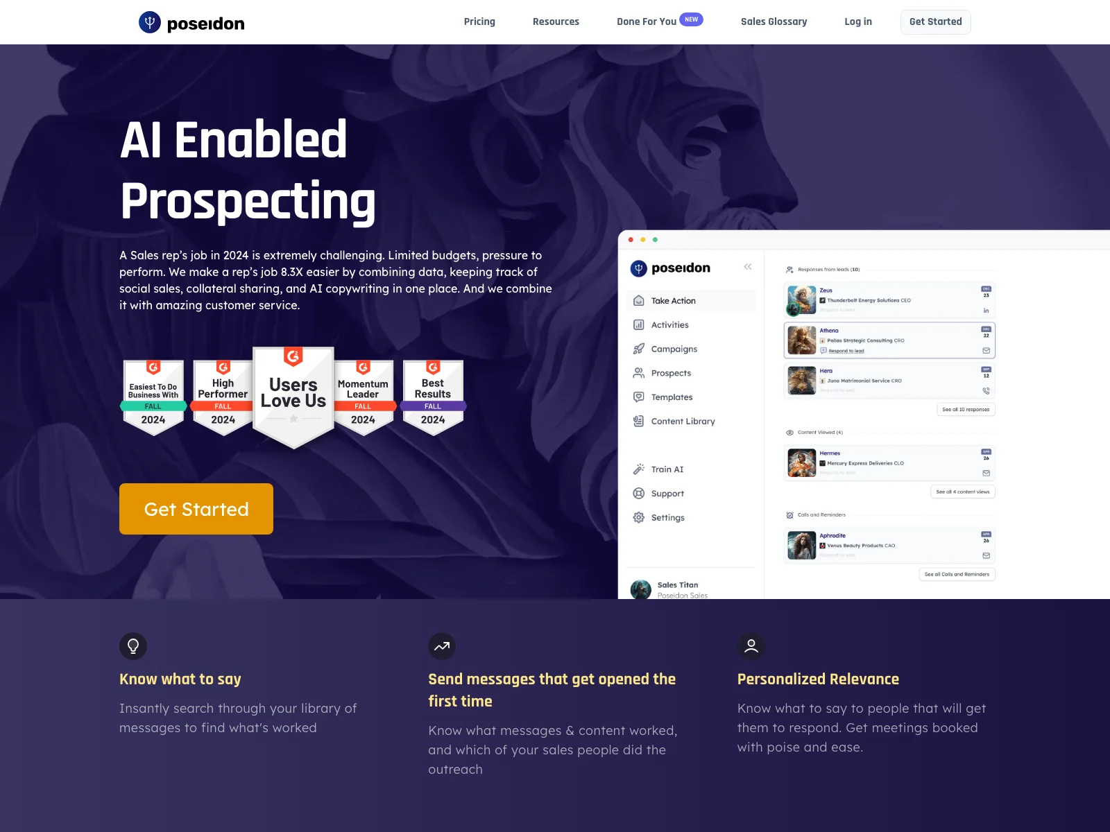 Poseidon: The Ultimate AI-Powered Sales Tool