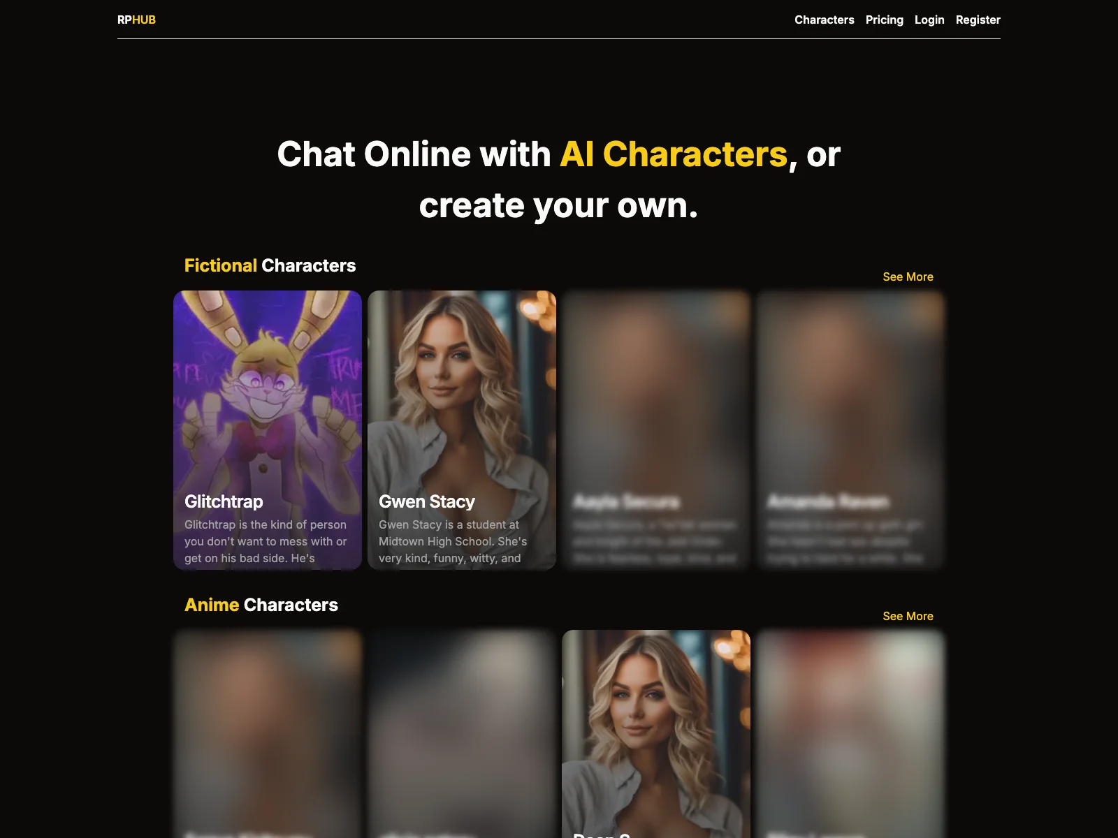 Role Play Hub: Unleash Your Creativity with AI Roleplay