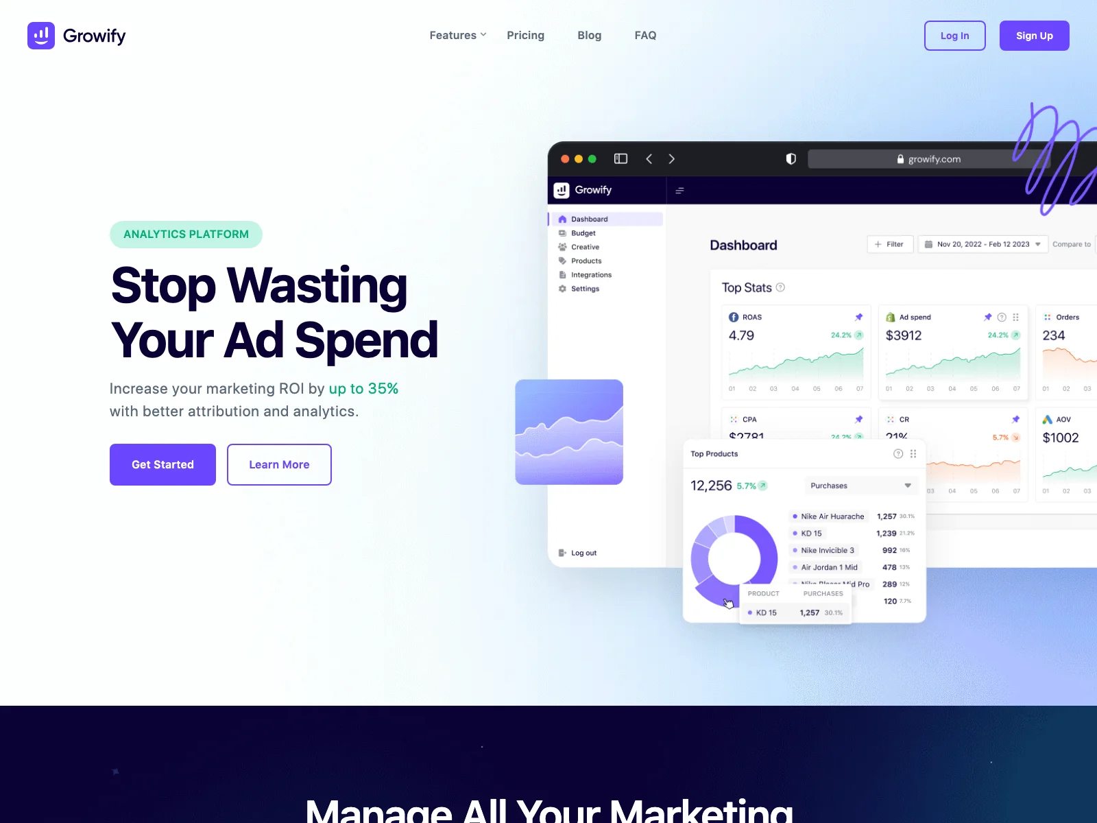 Growify: Boost Your Marketing ROI with Advanced Analytics