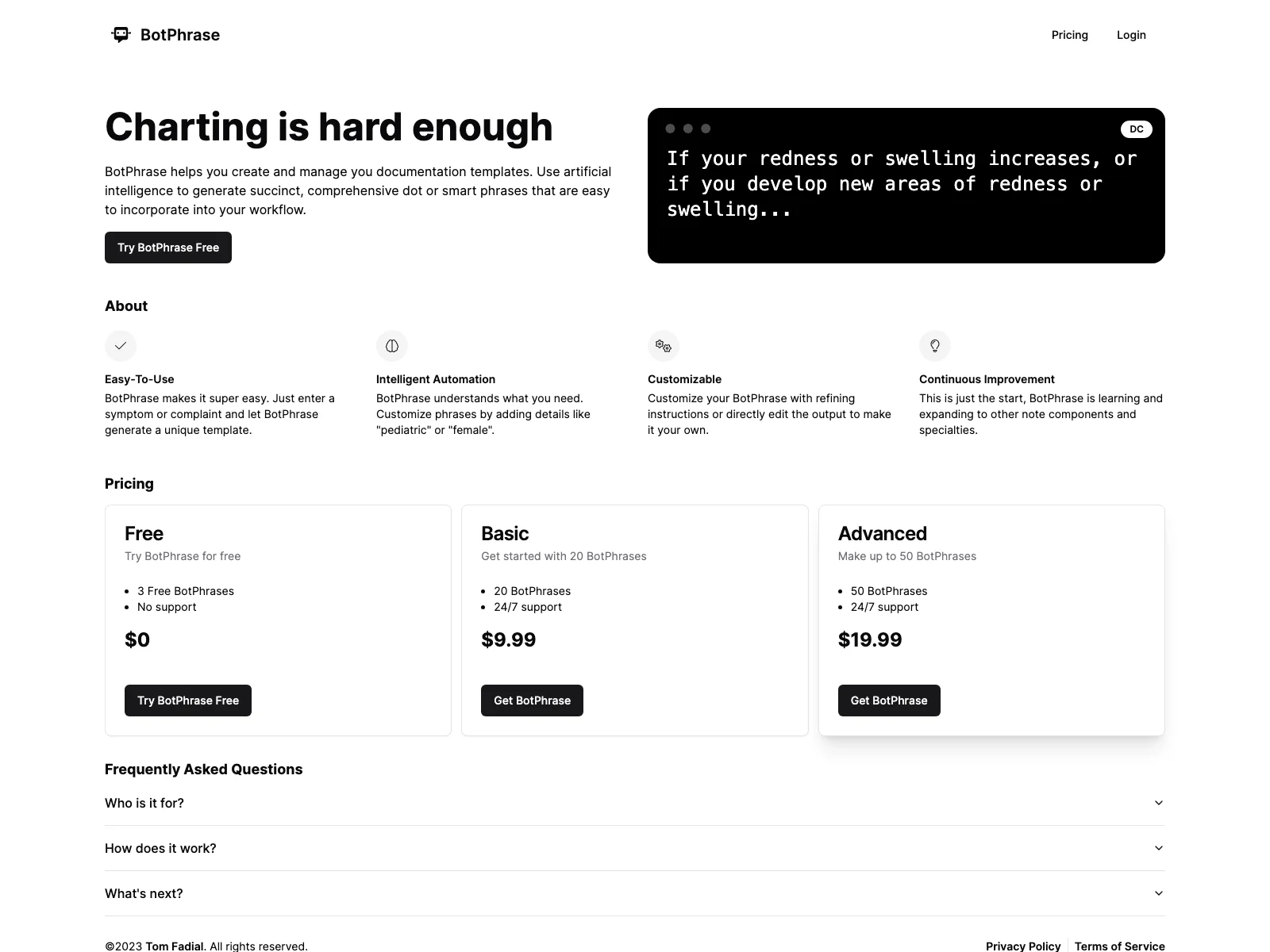 BotPhrase: Simplify Documentation with AI