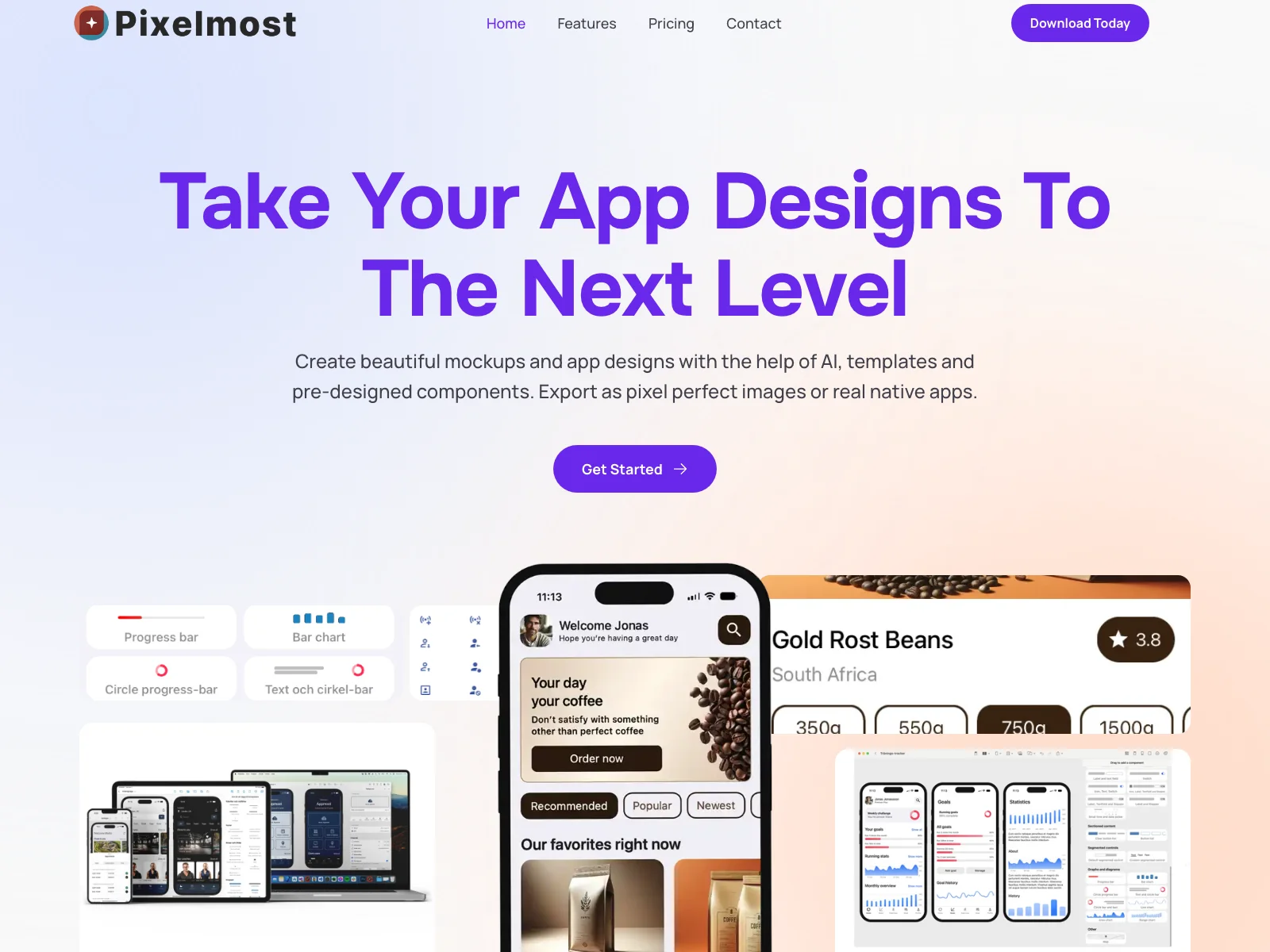 Pixelmost: AI-Powered App Design for Stunning Results