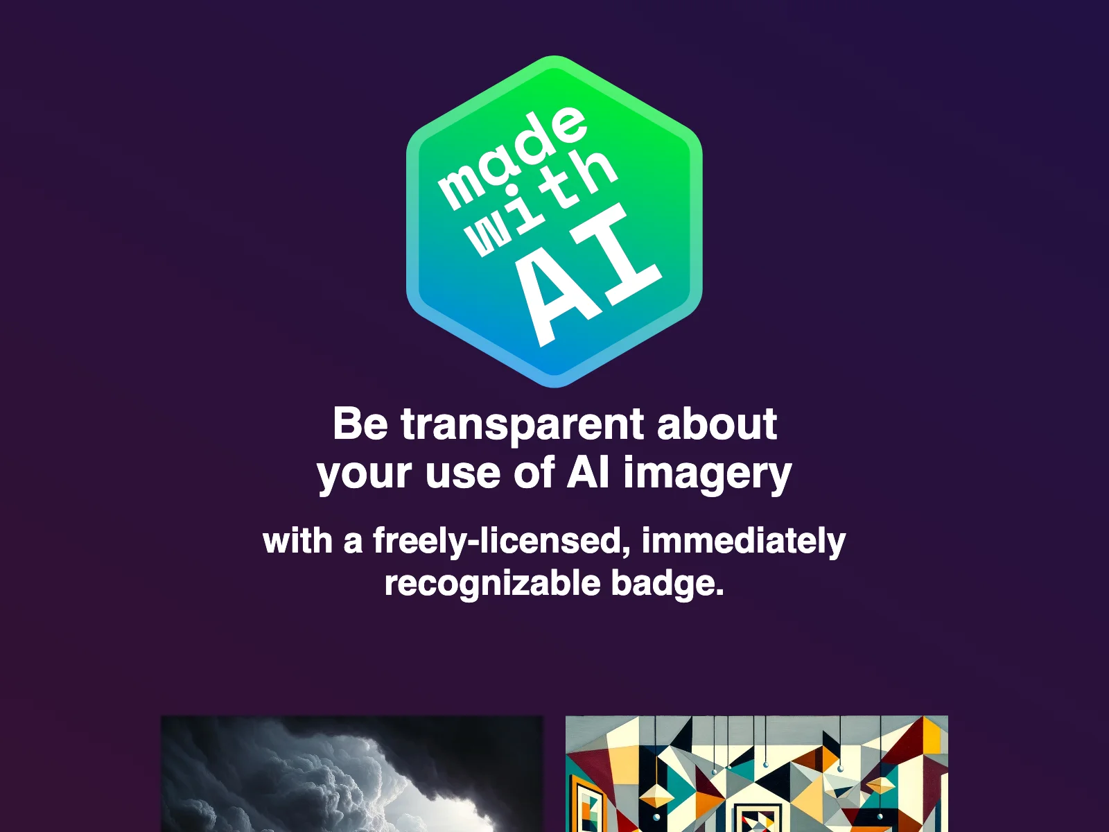 Enhance Transparency with AI Badge for Generated Images