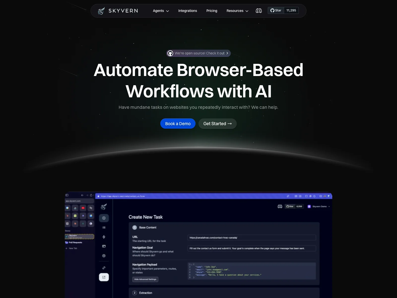 Skyvern: Automate Browser-Based Workflows with AI for Enhanced Productivity