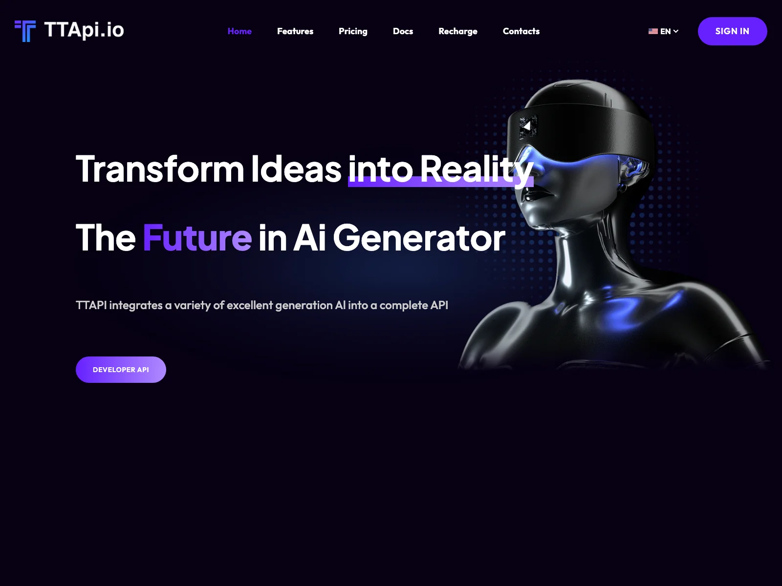 ttapi.io: Unleashing the Power of AI APIs