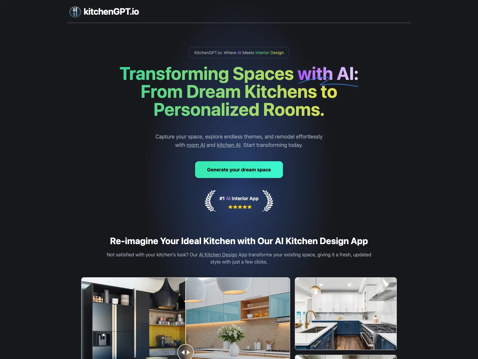 KitchenGPT: The #1 AI Interior Designer for Transforming Your Spaces