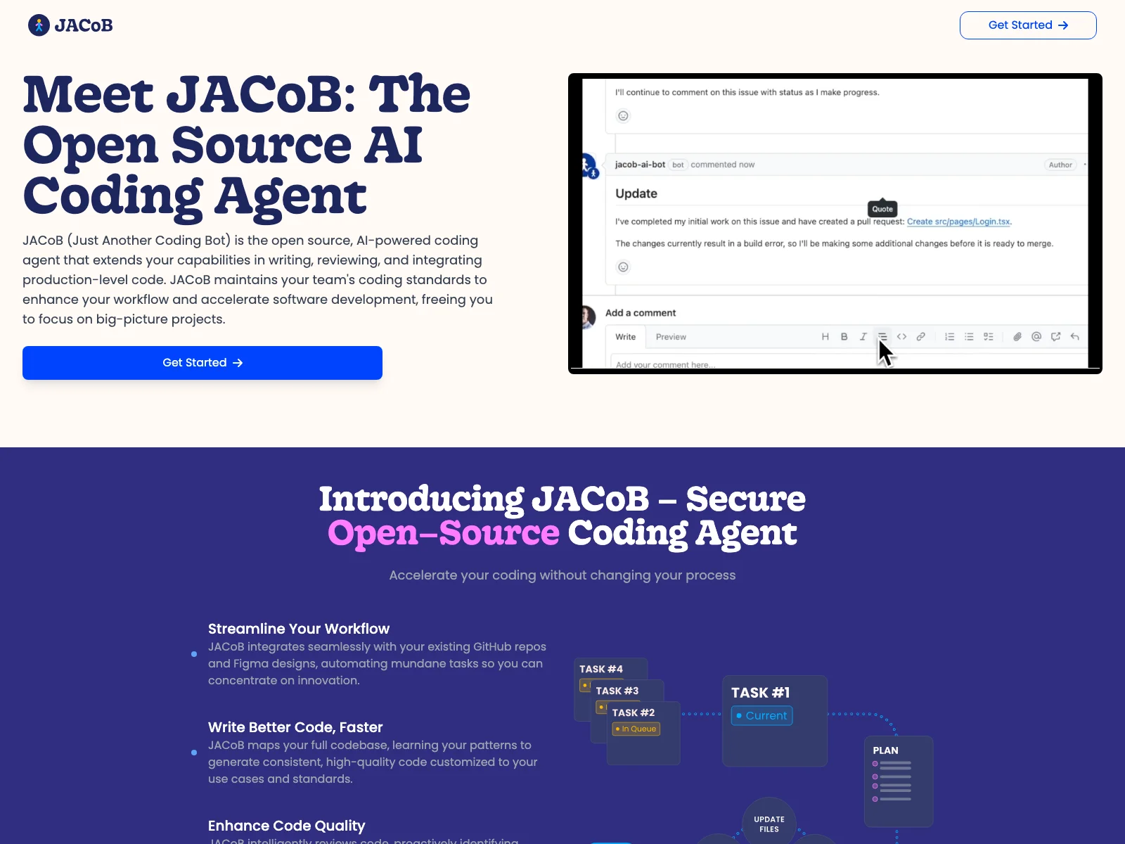 JACoB: Enhancing Coding Workflows with AI