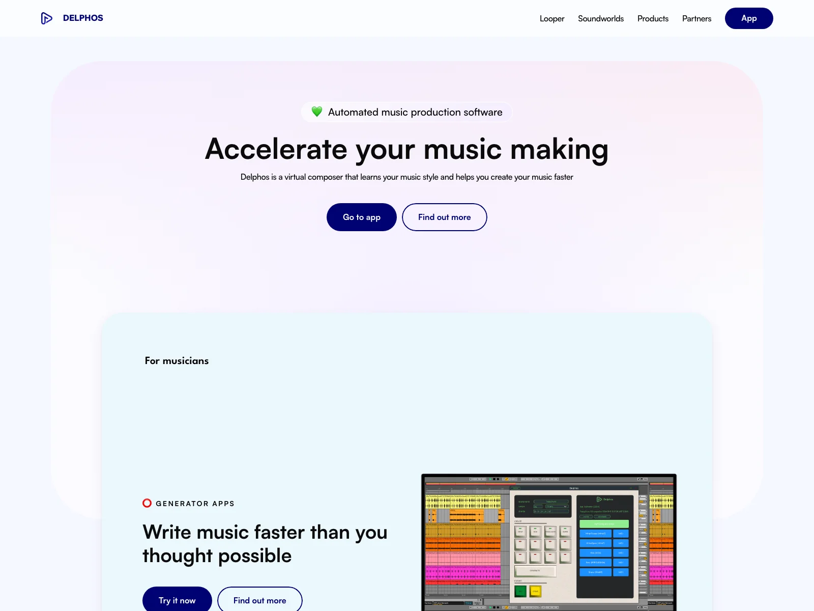 Delphos: Accelerate Your Music Creation Journey