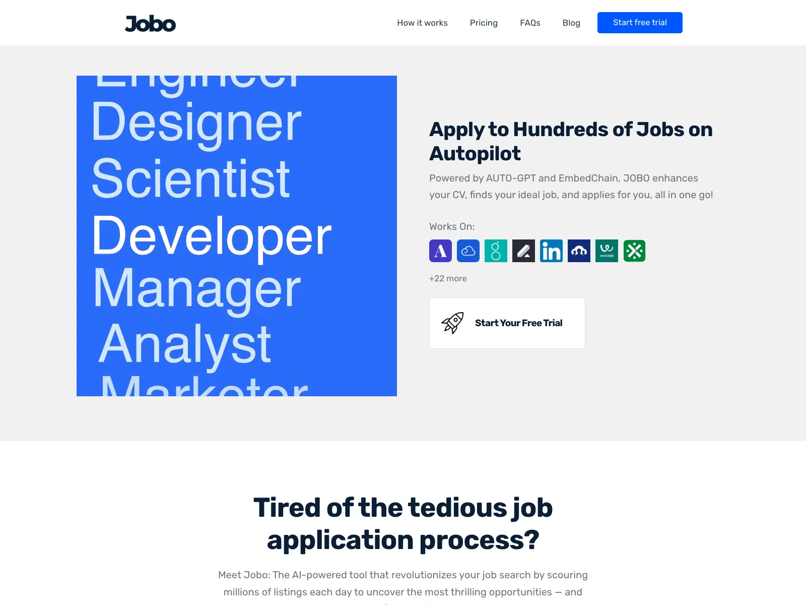 JOBO: AI-Powered Job Search Tool to Boost Your Success