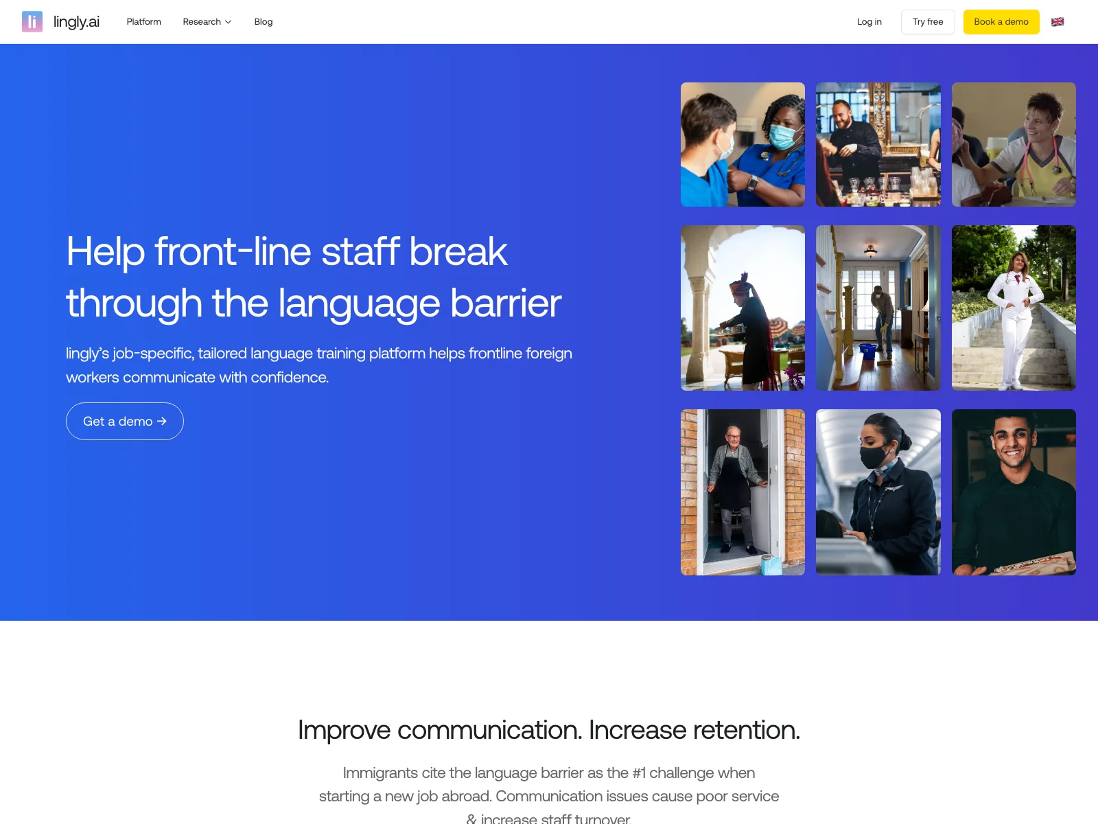 lingly.ai: Break the Language Barrier for Frontline Workers with Confident Communication