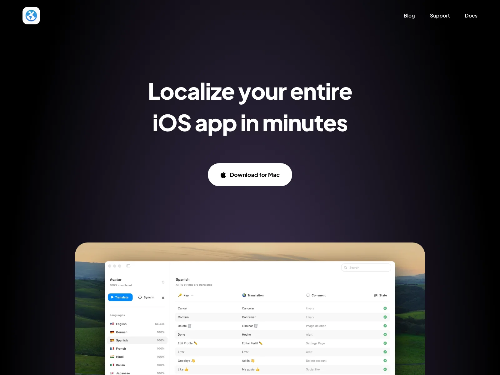 Globify: The Ultimate AI App Localization Tool for Expanding Your iOS App's Global Reach