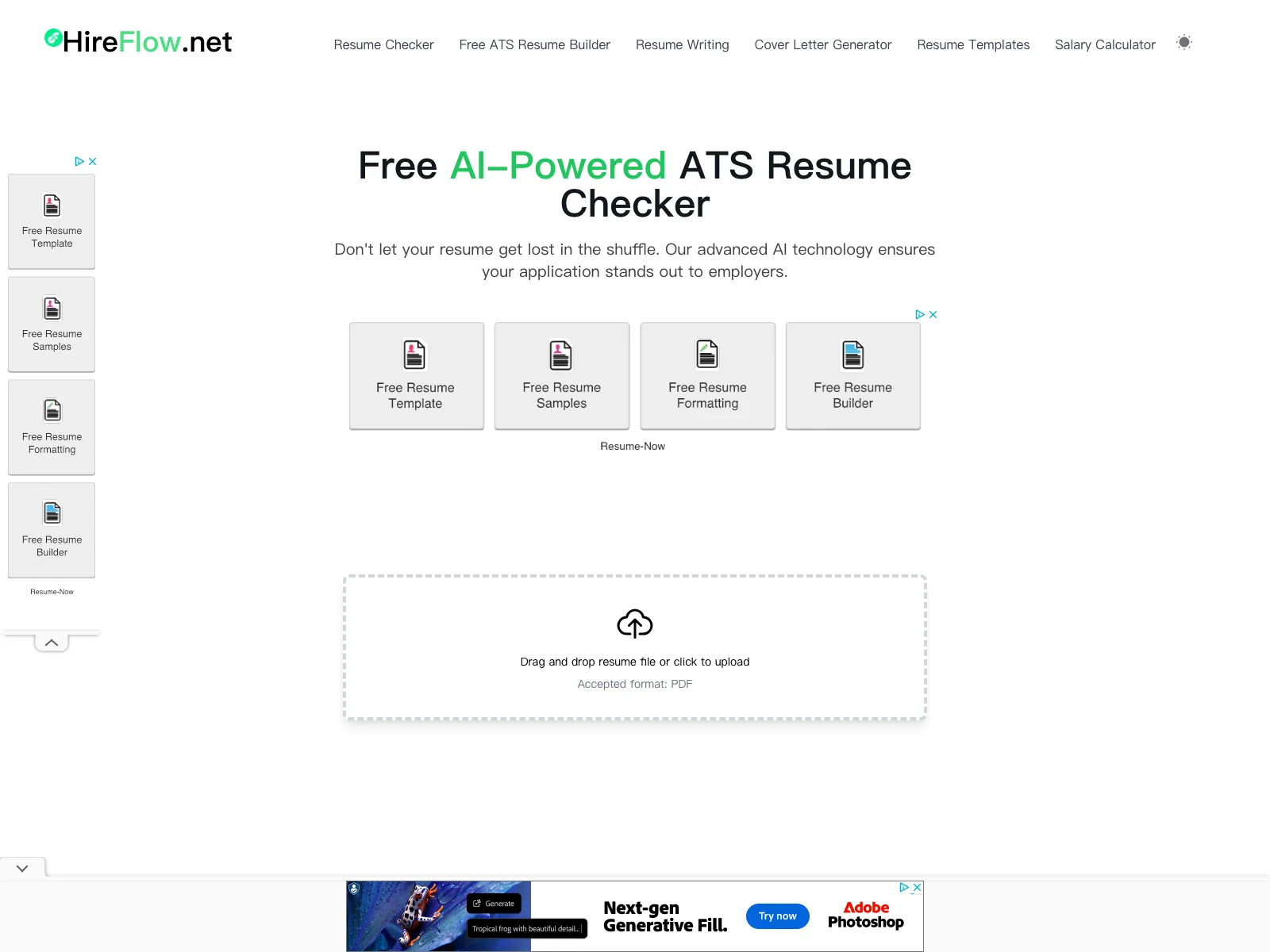 Free ATS Resume Checker (2024) | AI-Powered Resume Review