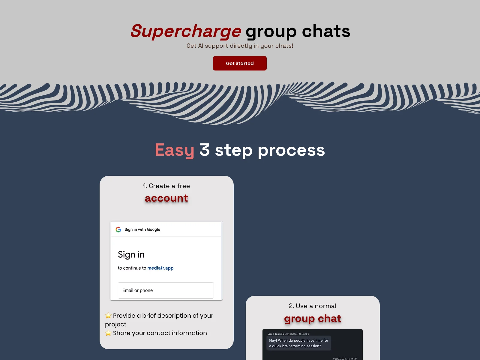 Mediatr: AI-Powered Group Chat for Enhanced Communication