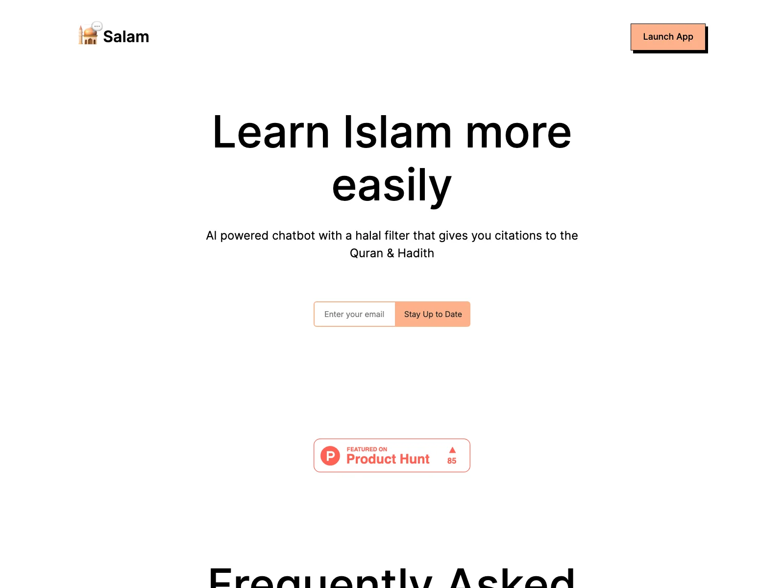 Salam Chat: Empowering Islamic Learning with AI