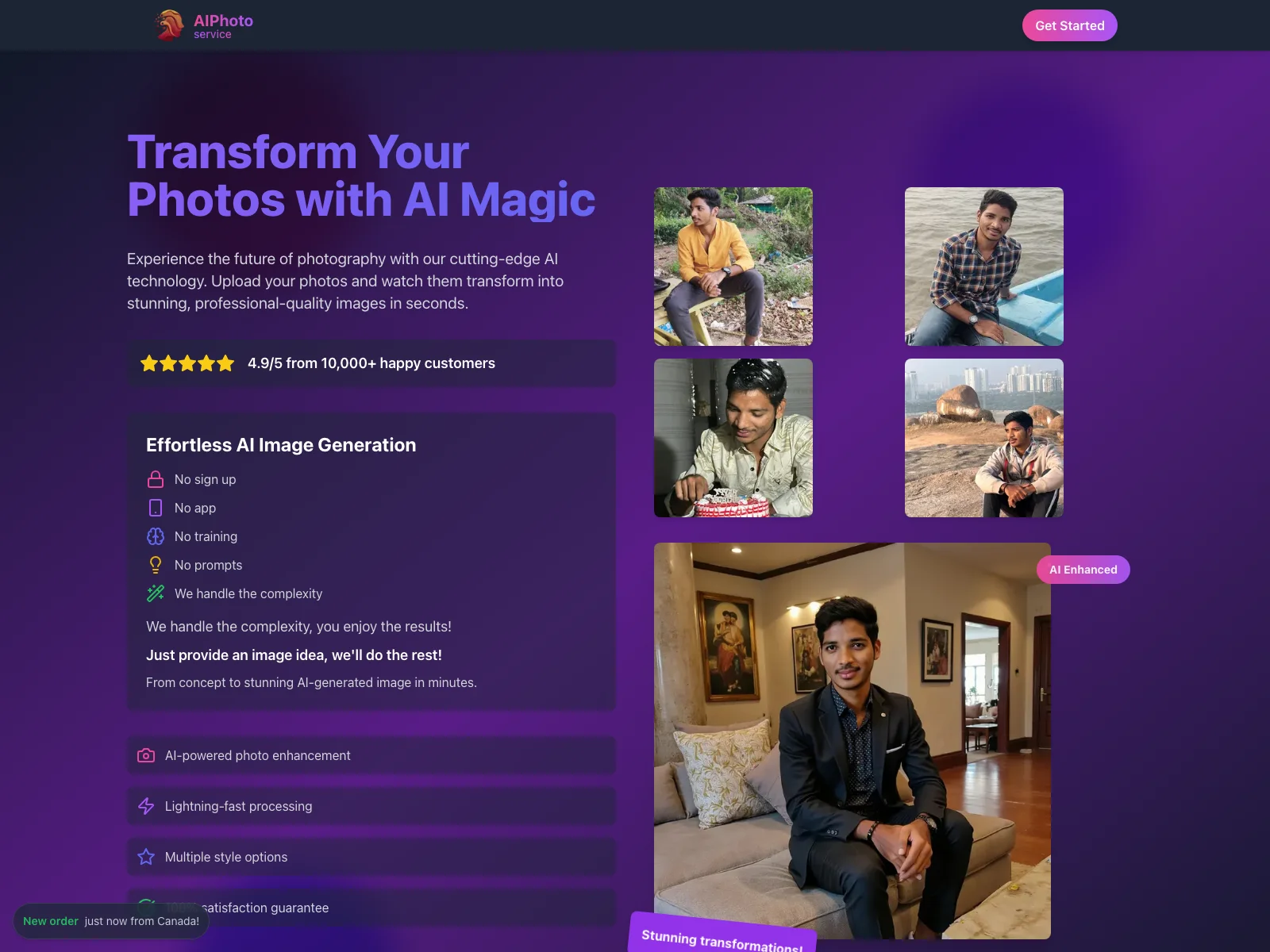 AIPhoto: Transform Your Photos with AI