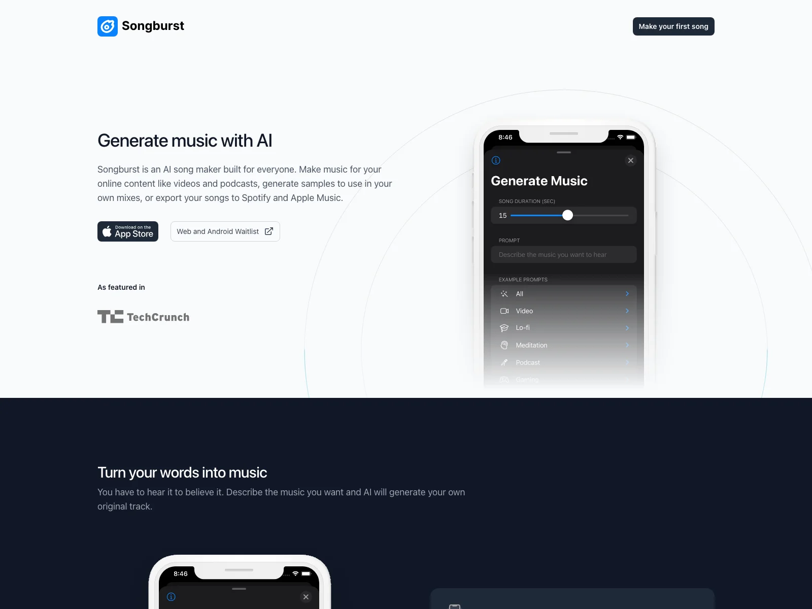 AI Music Generator: Songburst - Create Your Own Music with Ease