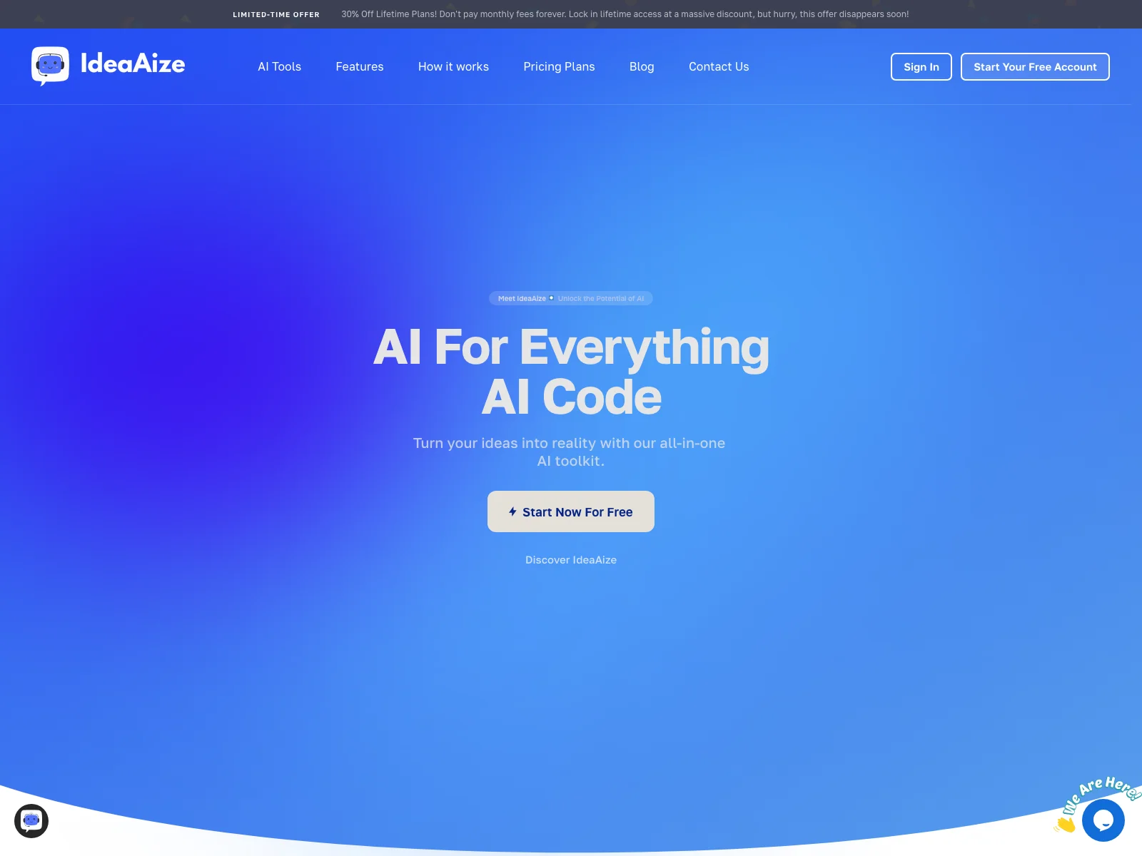 IdeaAize: Unleashing AI's Potential for All