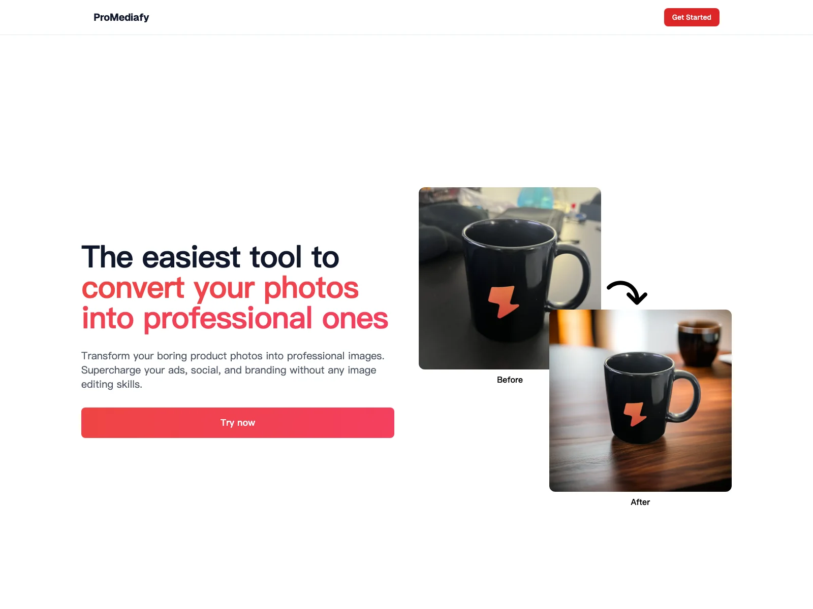 ProMediafy - Transform Your Product Photos with AI