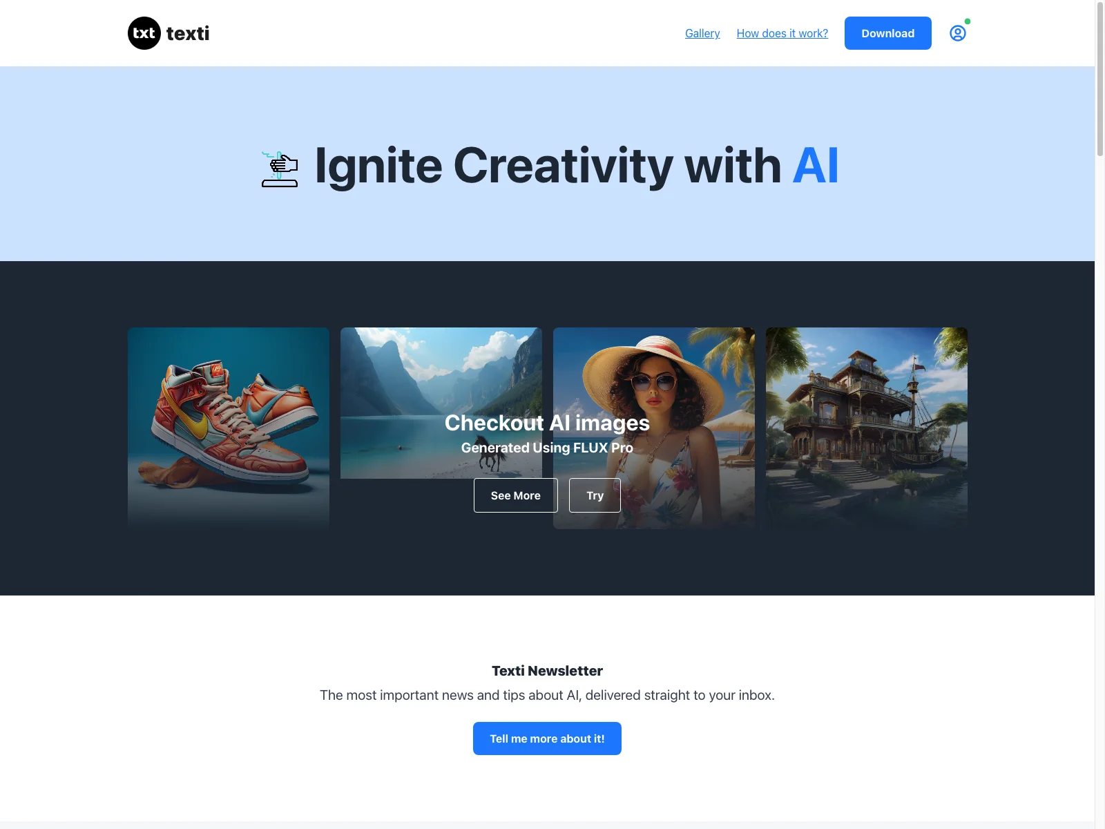 texti.app: Unleashing AI-Powered Creativity and Functionality