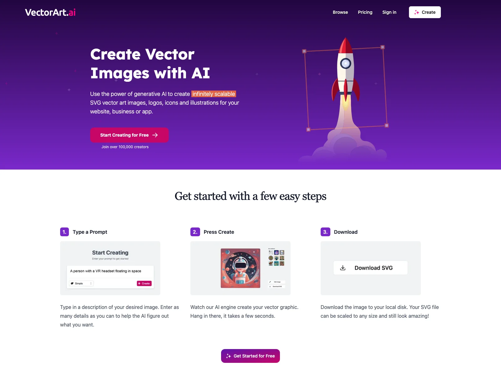 VectorArt.ai: Generate Stunning Vector Images with AI for Your Projects